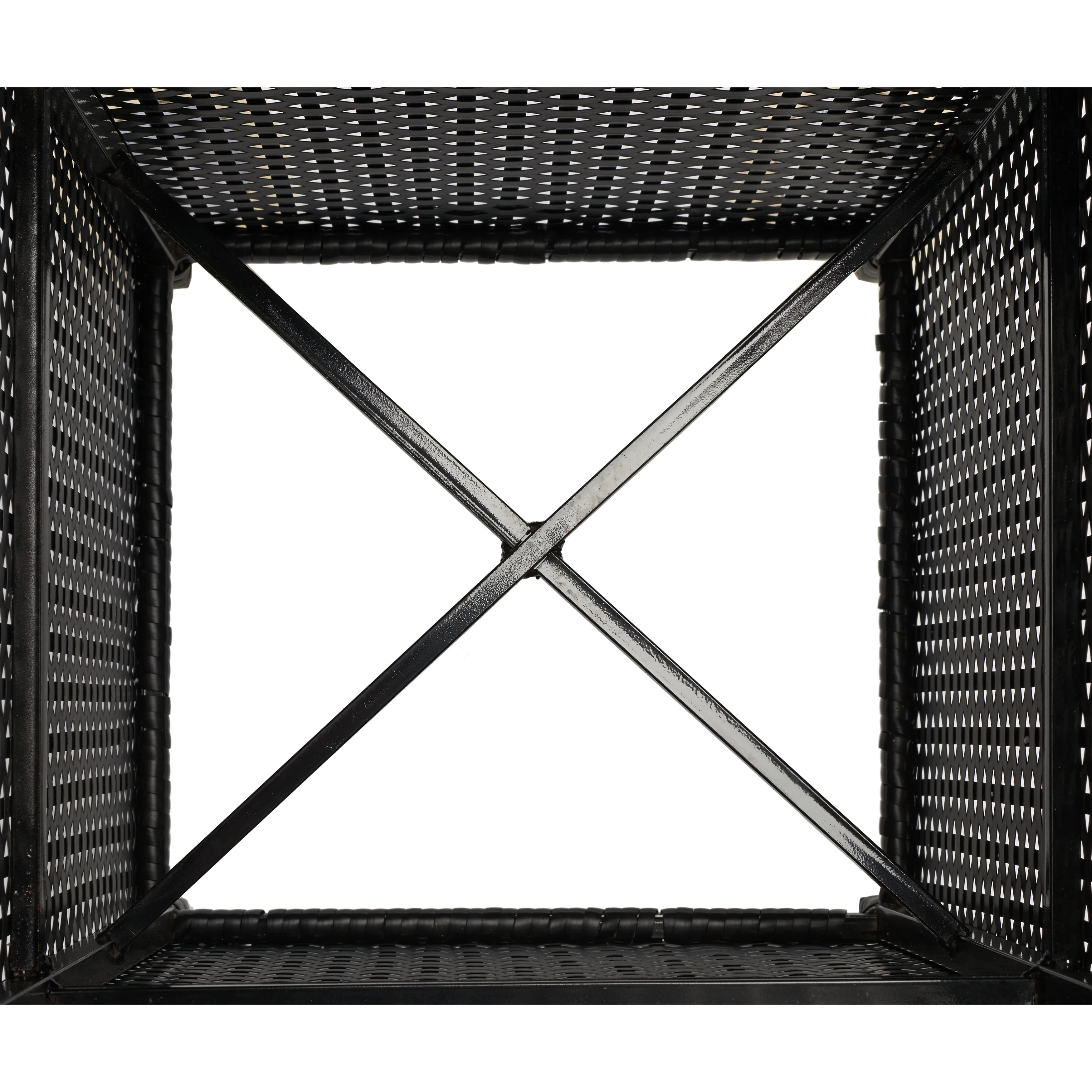 SAFAVIEH Outdoor Jennie Trash Bin (Fully Assembled)