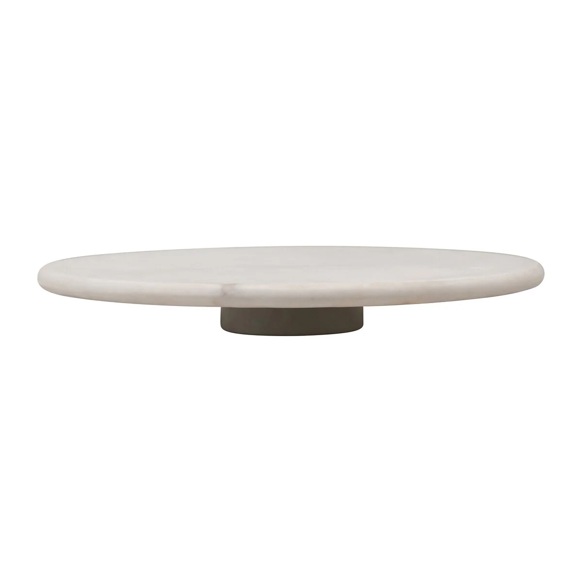 Marble Lazy Susan, White