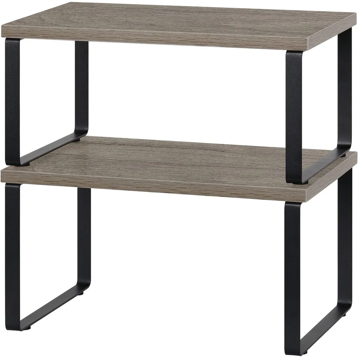 Stackable Kitchen Cabinet Shelves Organizer