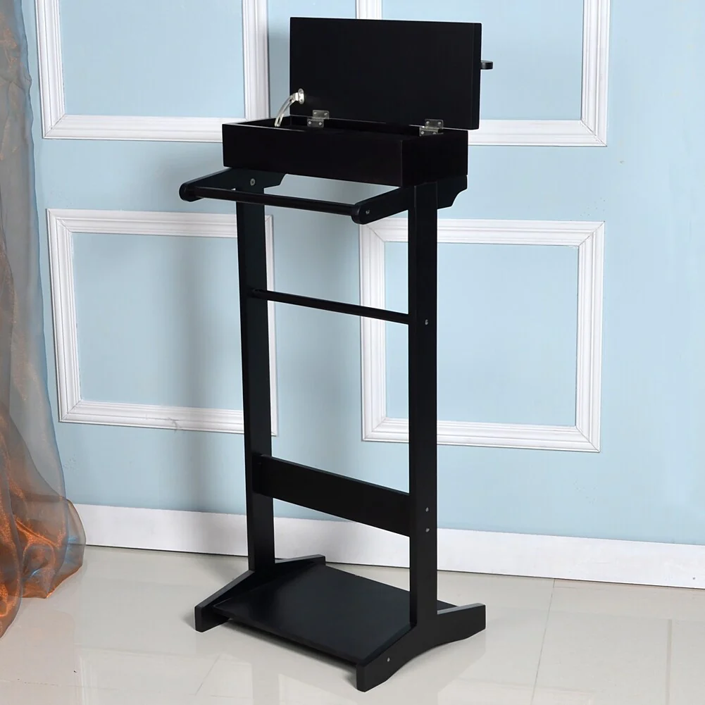 Black Portable Garment Rack