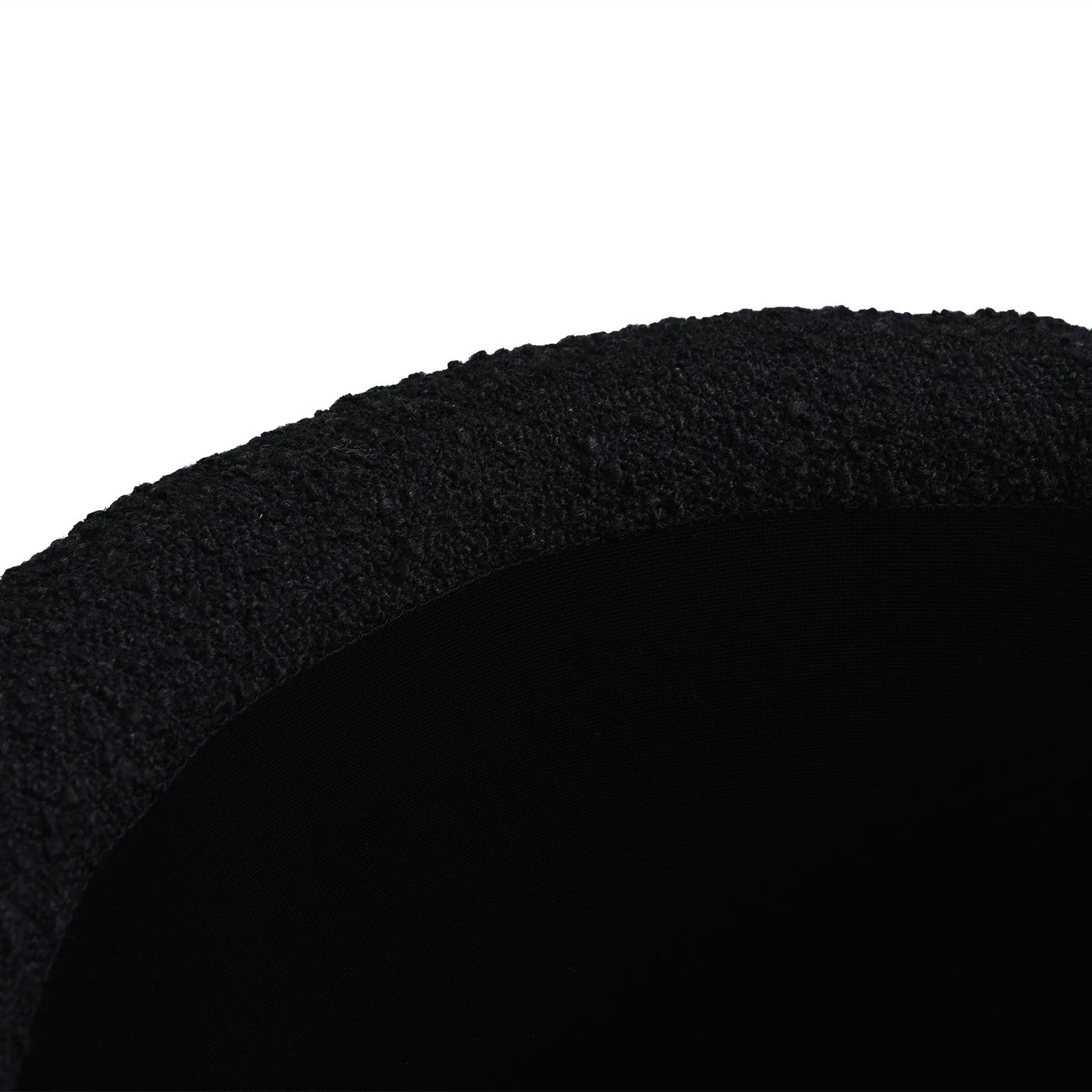 Capstone Oversized Round Ottoman with Hidden Storage Compartment