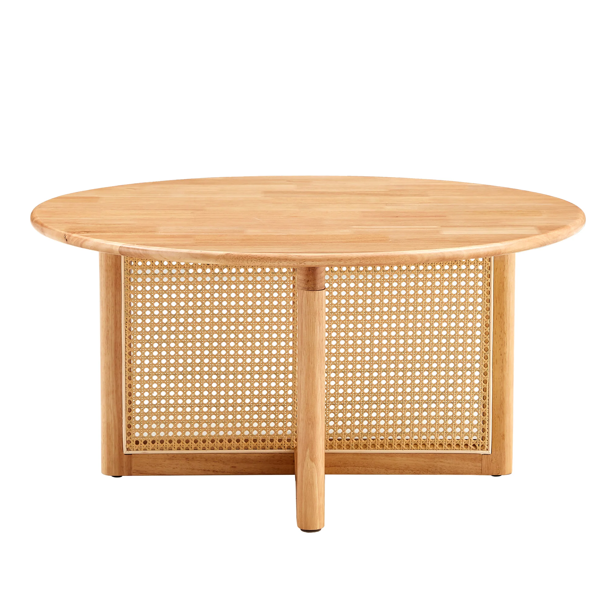 Naturally Elegant Wooden Coffee Table