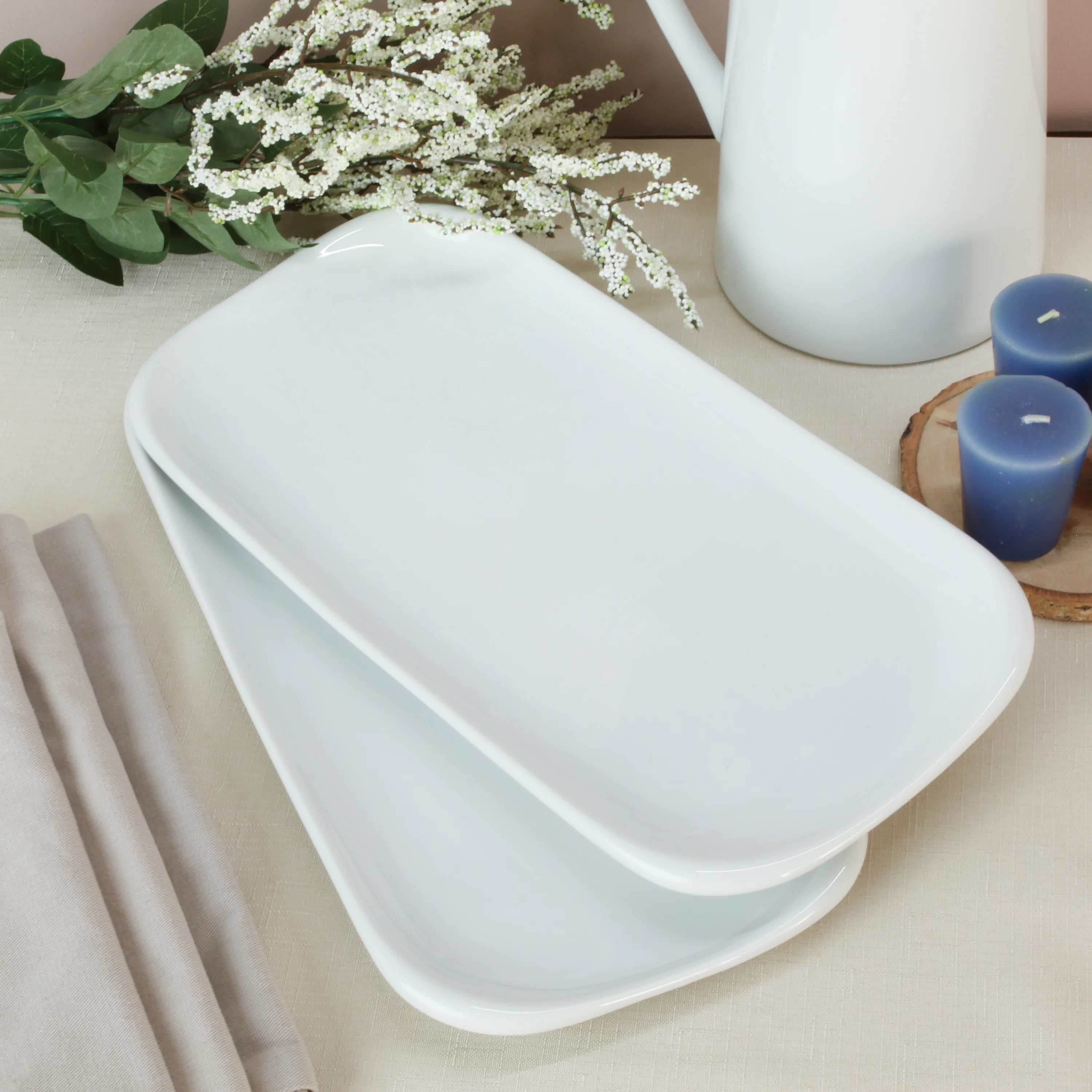 Lena Serving Platter 2 Piece Set
