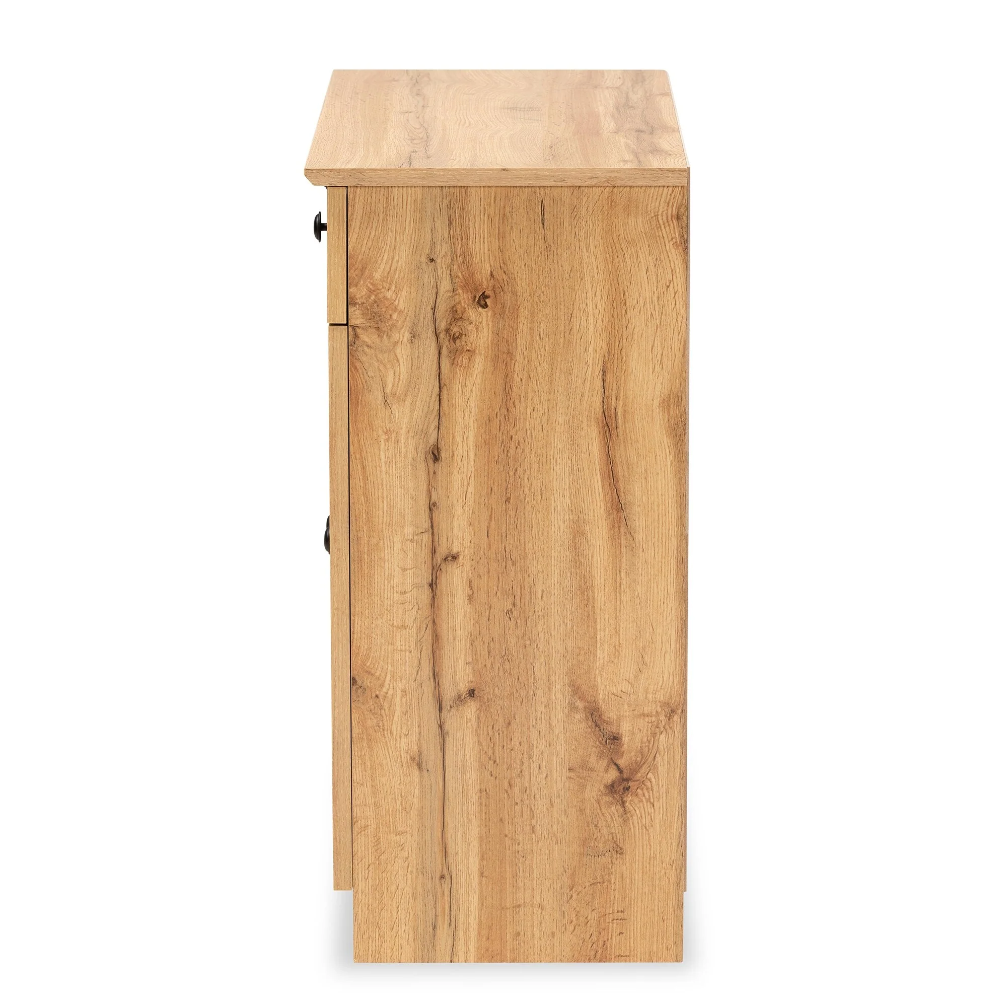 Lauren Modern and Contemporary 2-Door Kitchen Wood Cabinet