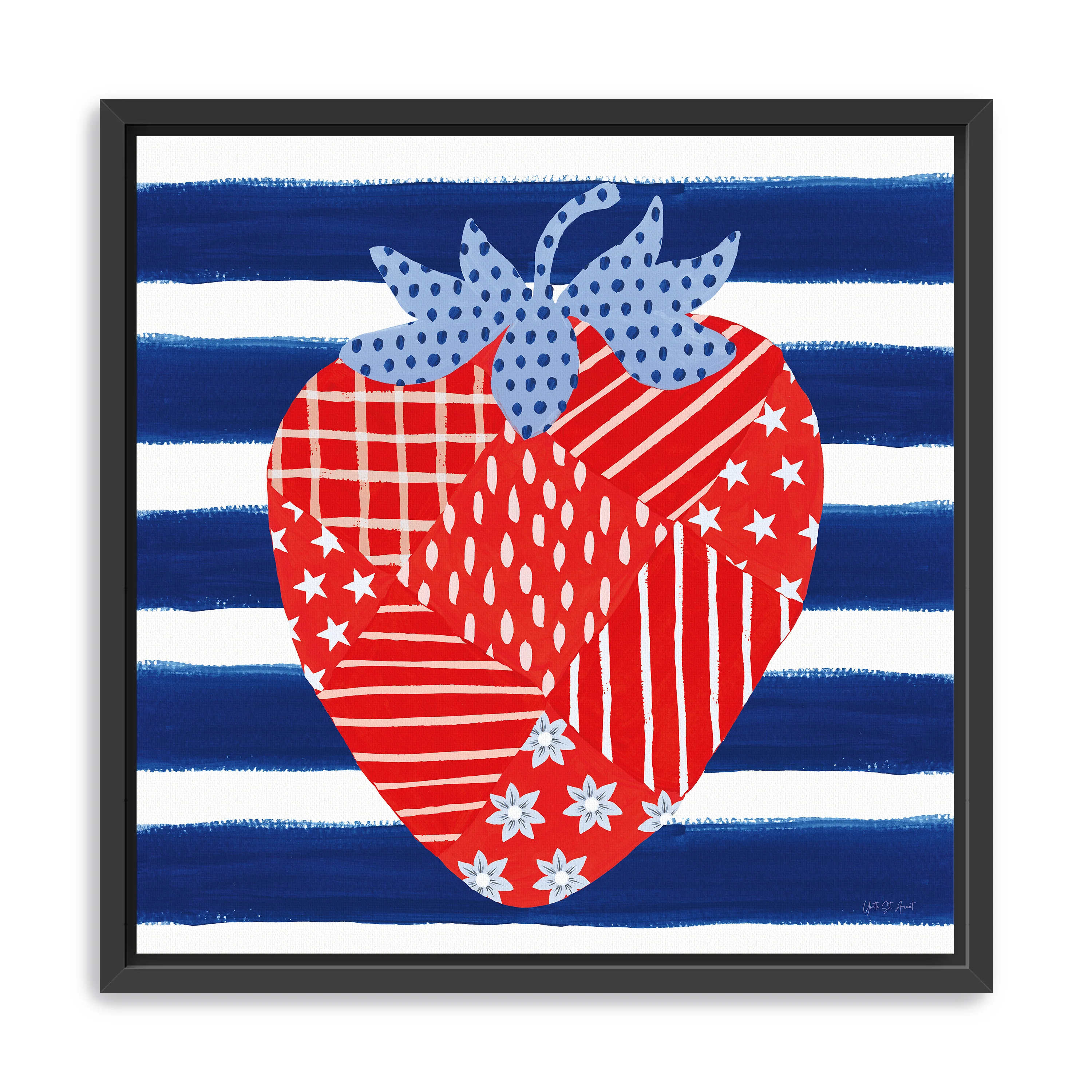 Berry Americana VII Canvas Giclee