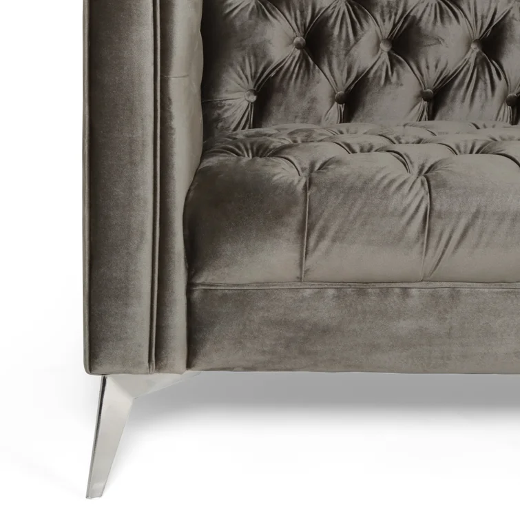 86.75'' Velvet Sofa