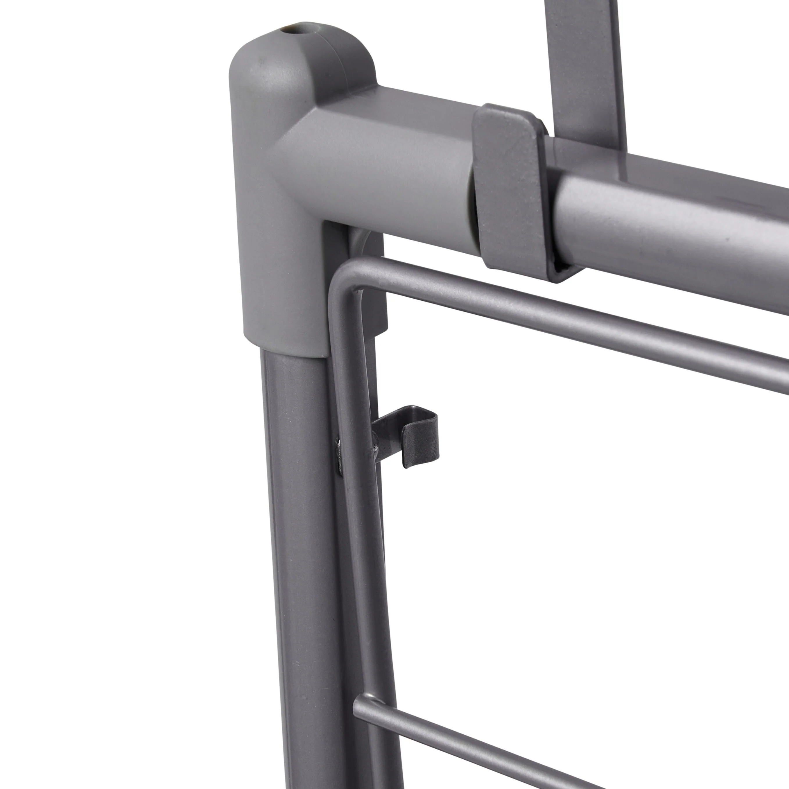 Household Essentials Metal Expandable Over the Door Drying Rack - 22.0