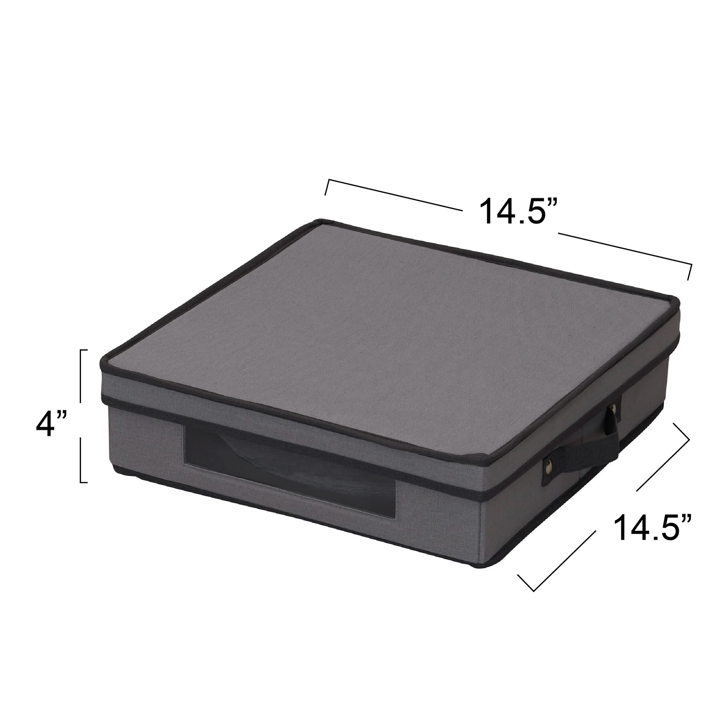Household Essentials Charger Plate Storage Box - 14.5