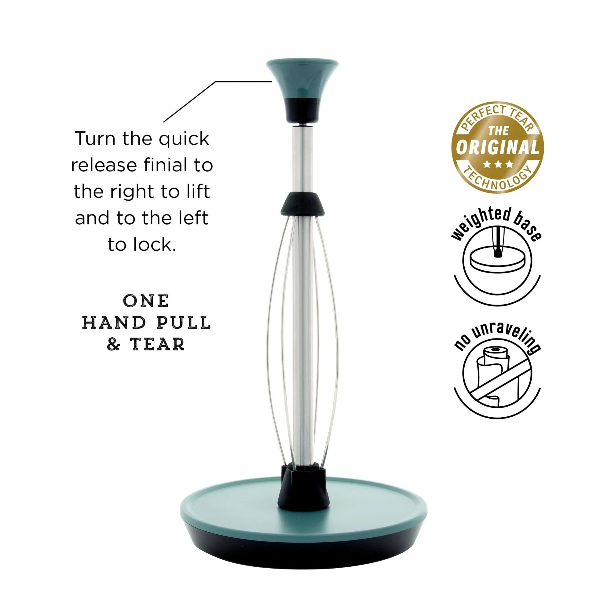 Kamenstein Perfect Tear Paper Towel Holder - 14 in