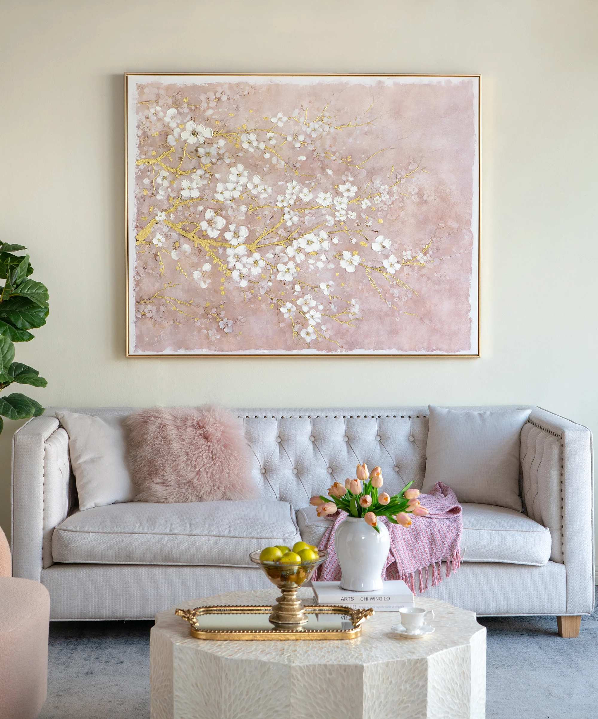 Cherry Blossom Canvas Art