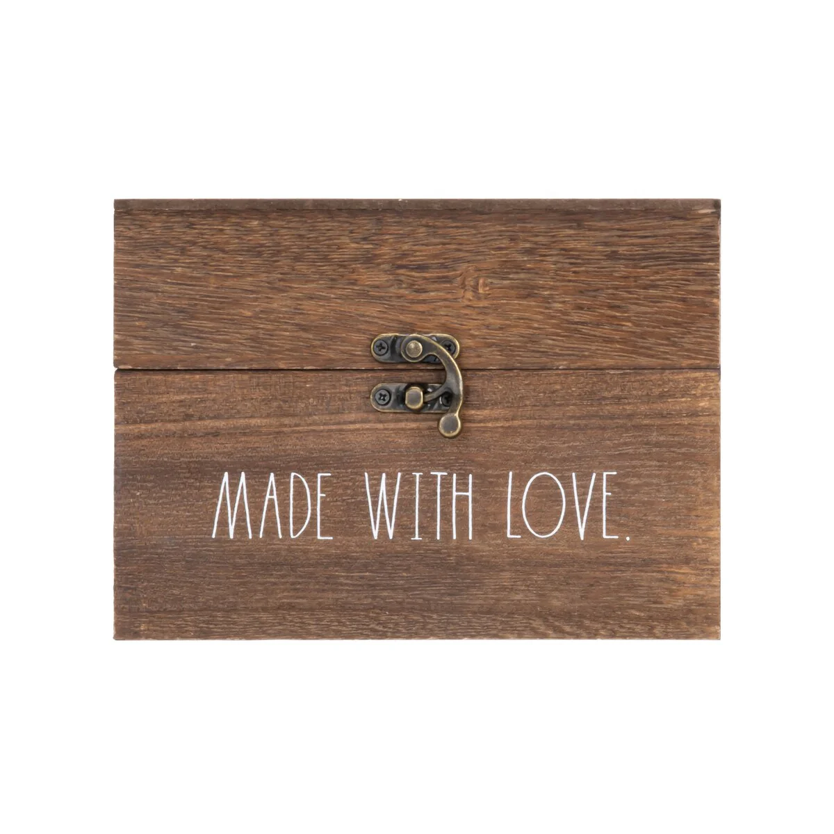 Rae Dunn Antique Recipe Box - Dividers not Included