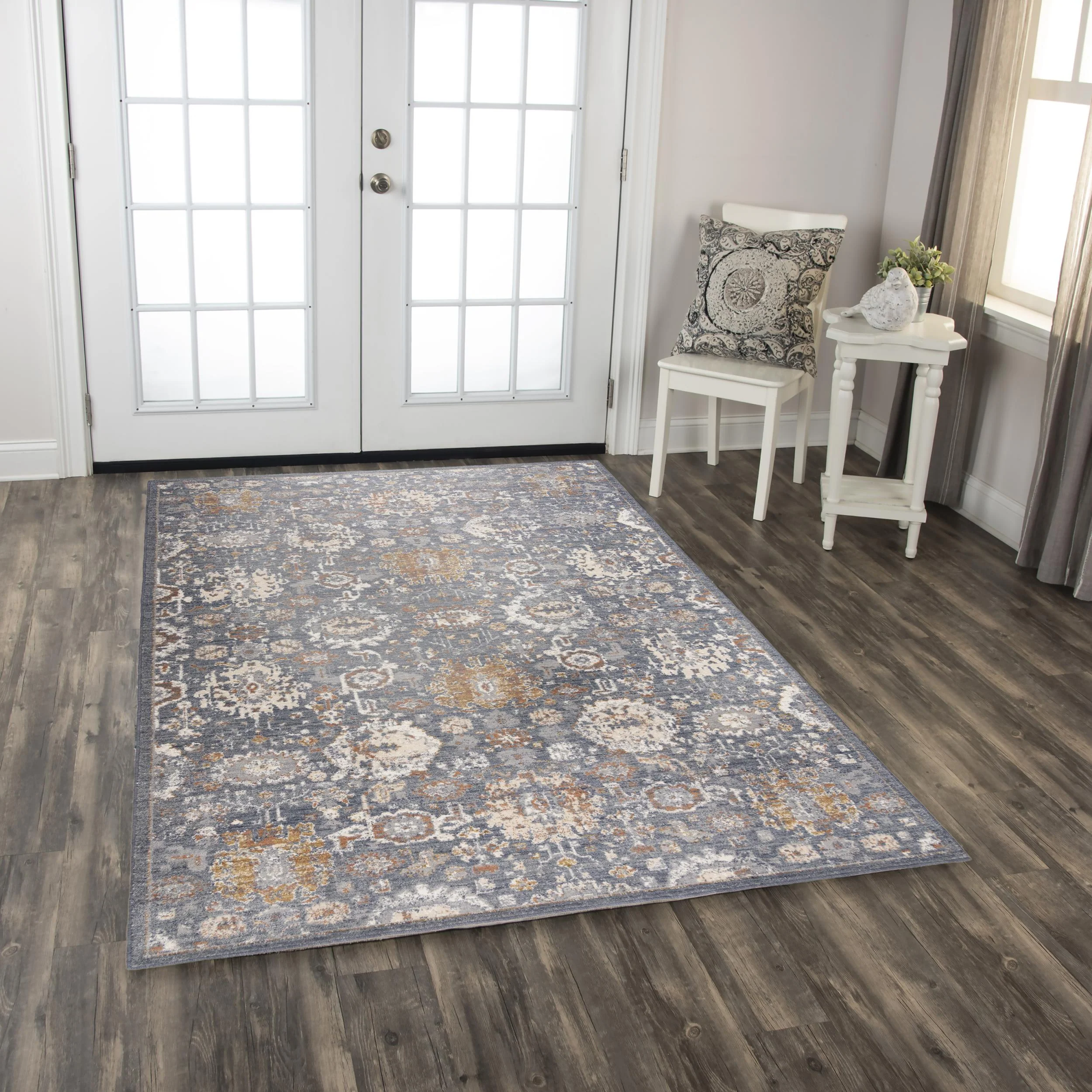 Prescott Power Loomed 100% Wool Persian Area Rug