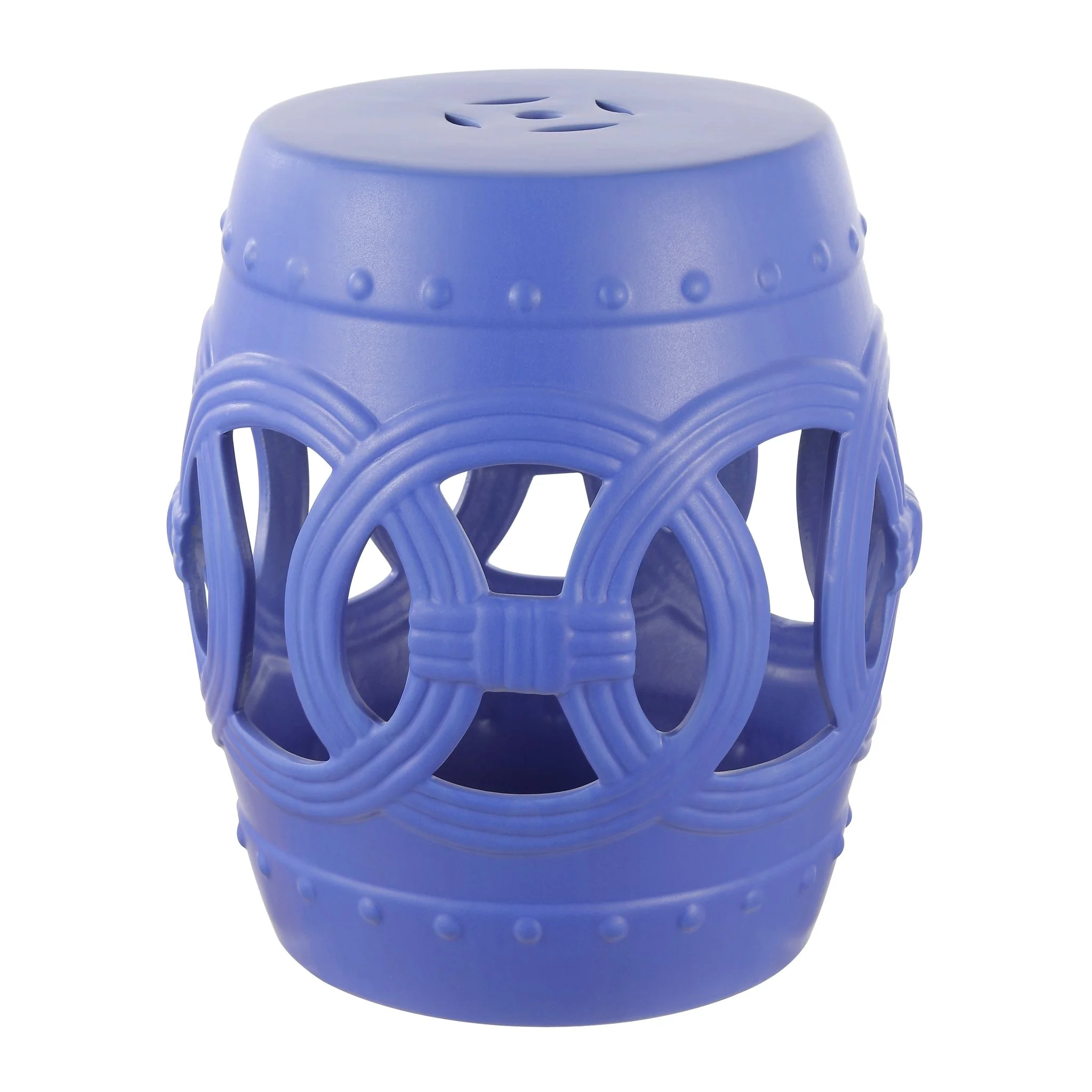 Lucky Chinese Ceramic Drum Garden Stool