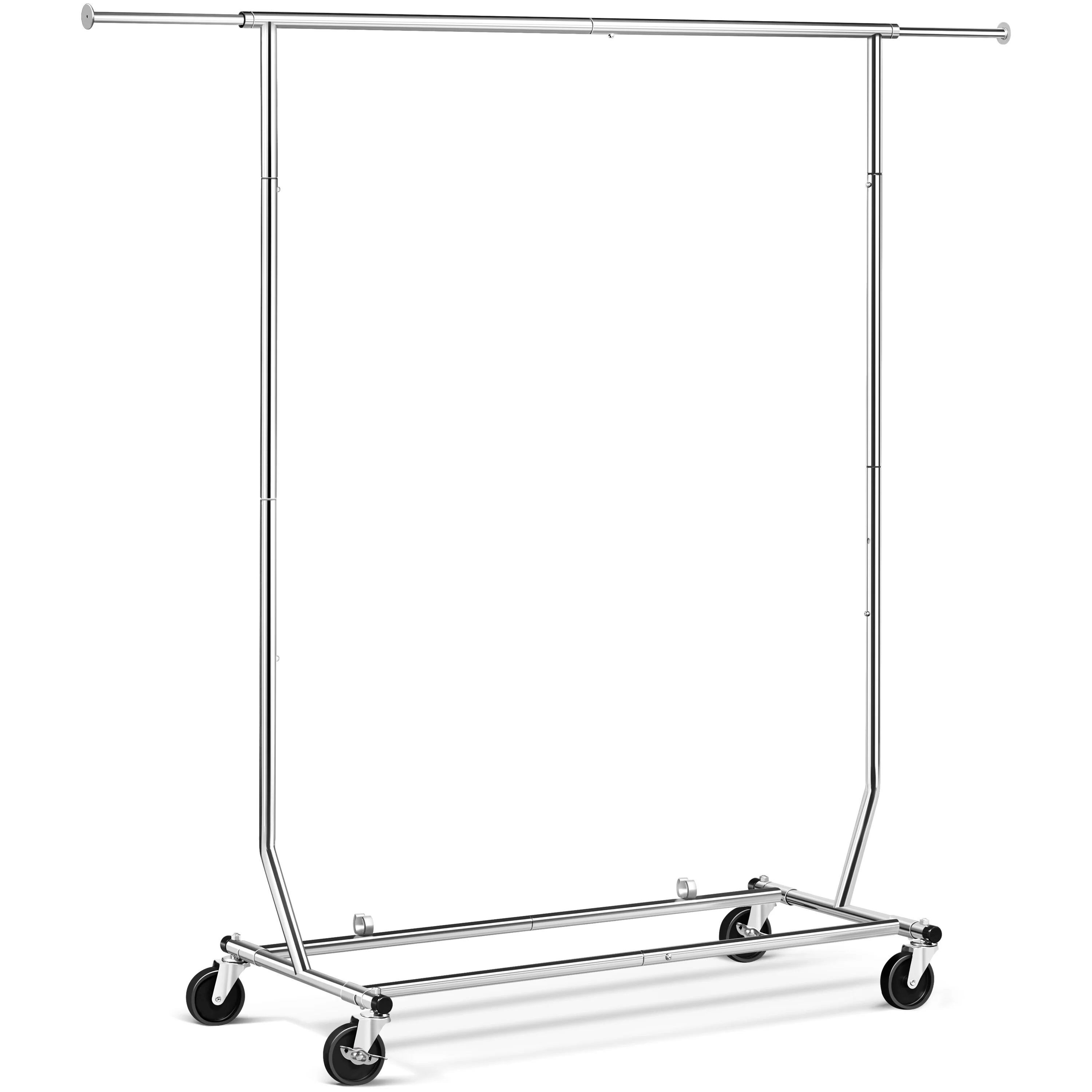 Yaheetech Clothing Garment Rack Commercial Premium Stainless Steel