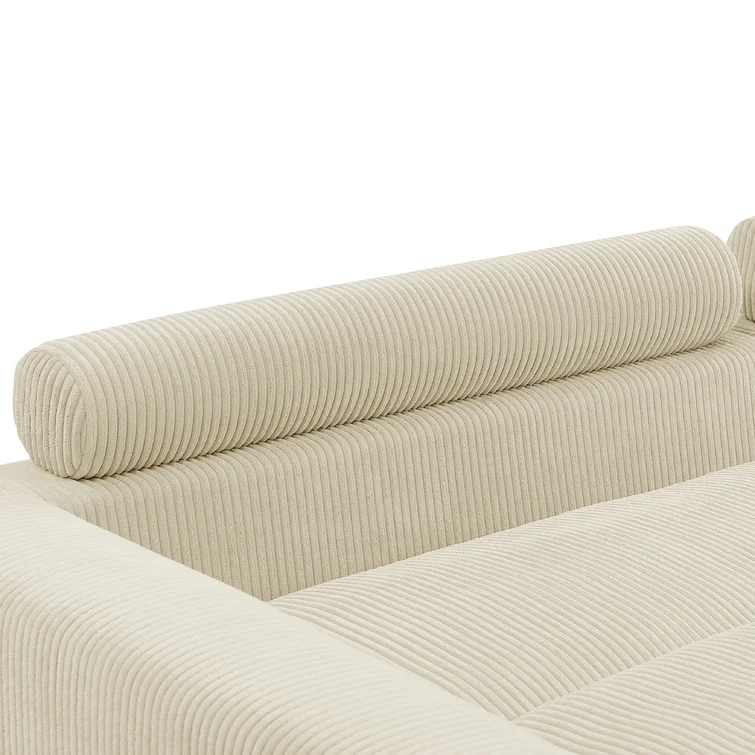 Antravian 127.5'' Corduroy Sofa