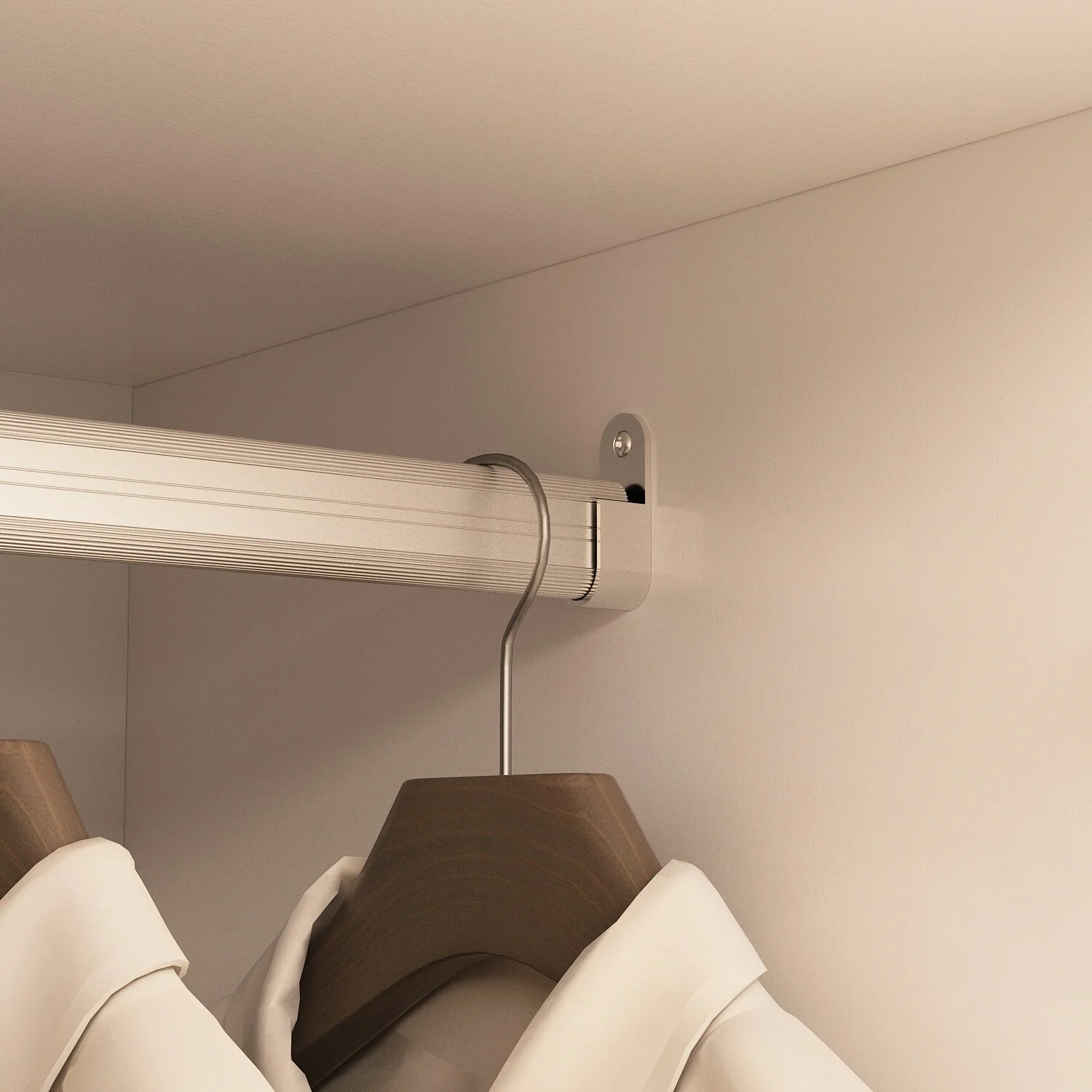 Contemporary Modern Freestanding Wardrobe Armoire Closet, 70