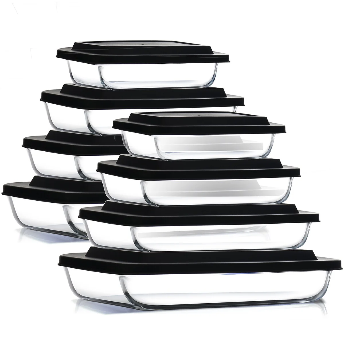 Eatex Baking Lasagna Pans Set with lid