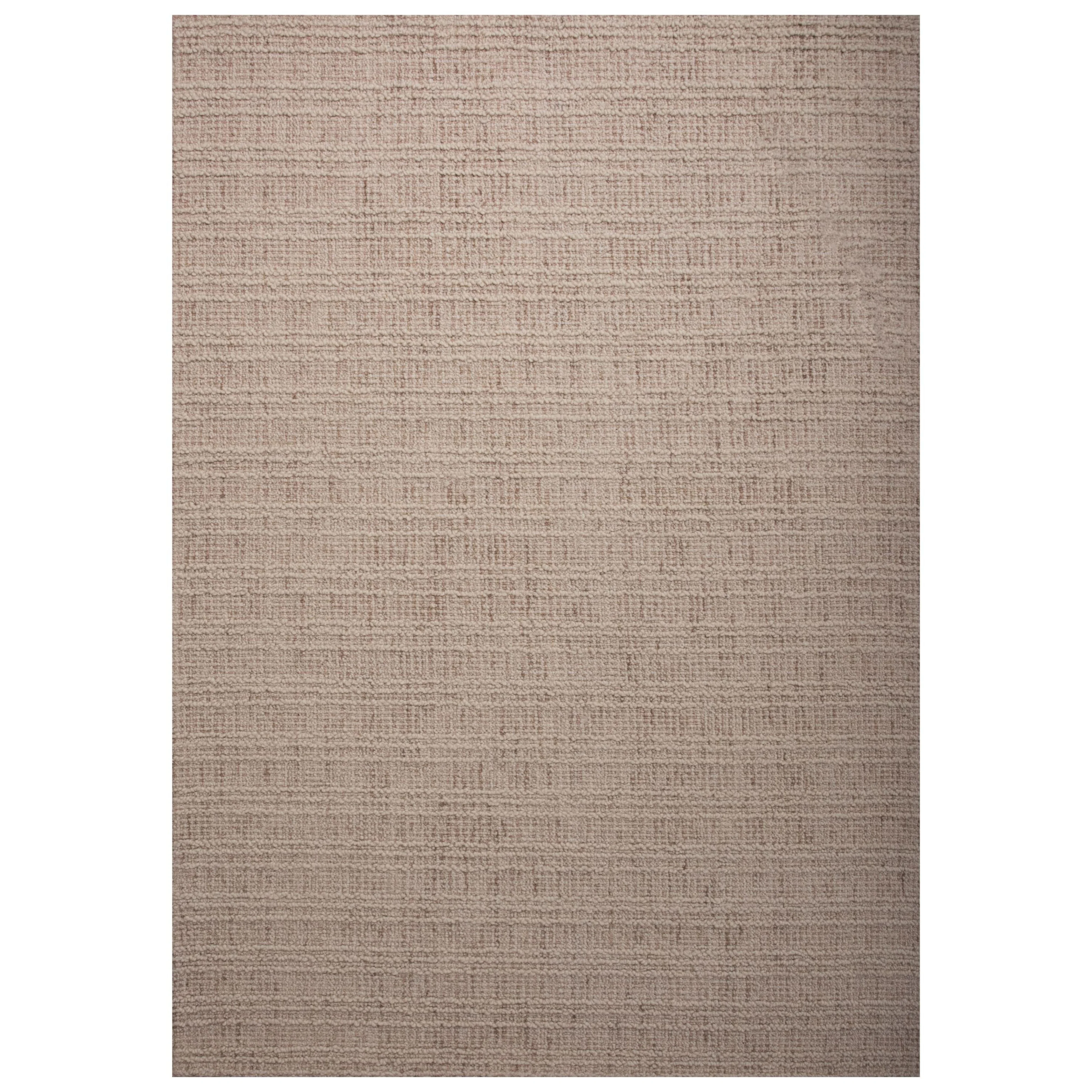 Textured Hand Tufted 100% Wool Geometric Area Rug