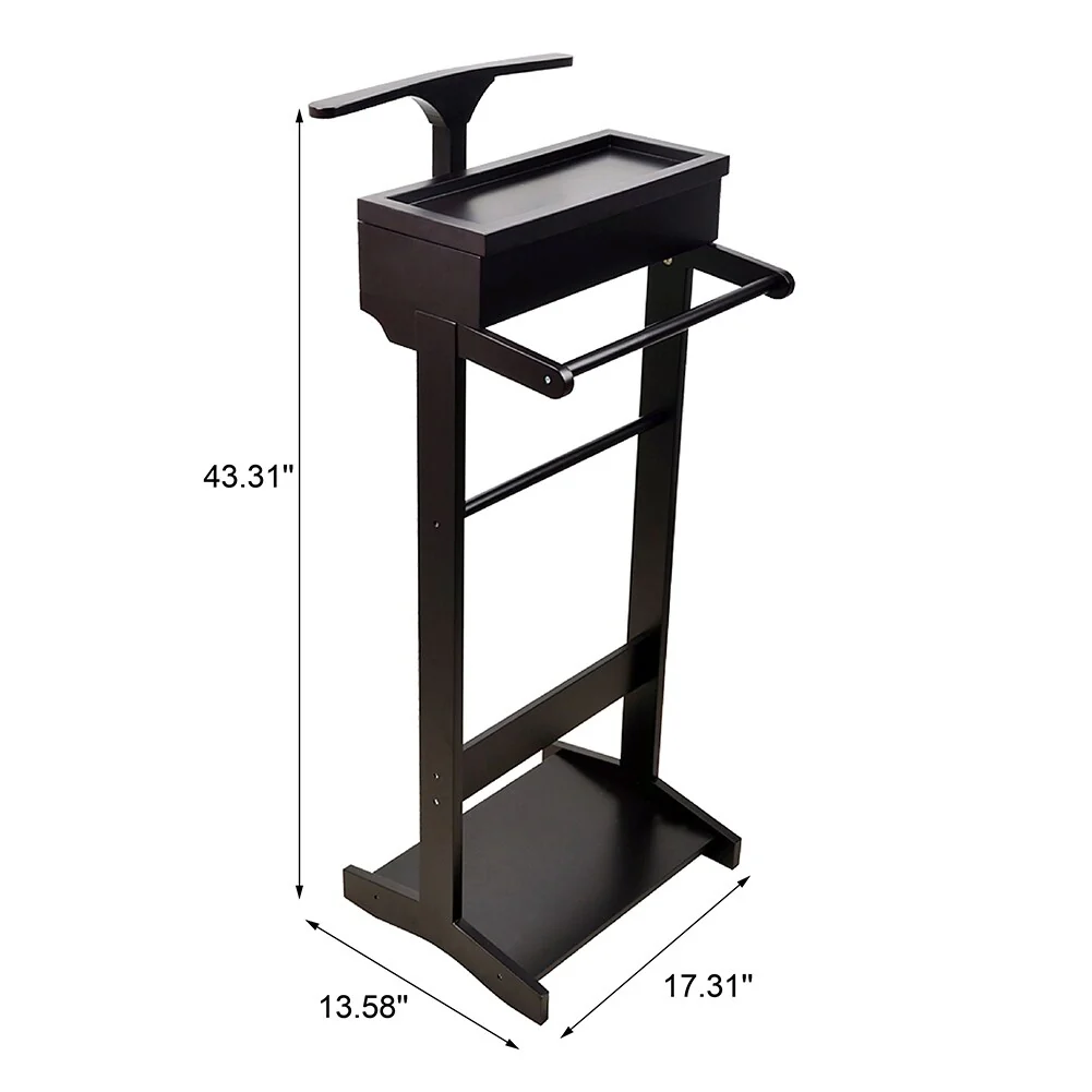 Black Portable Garment Rack