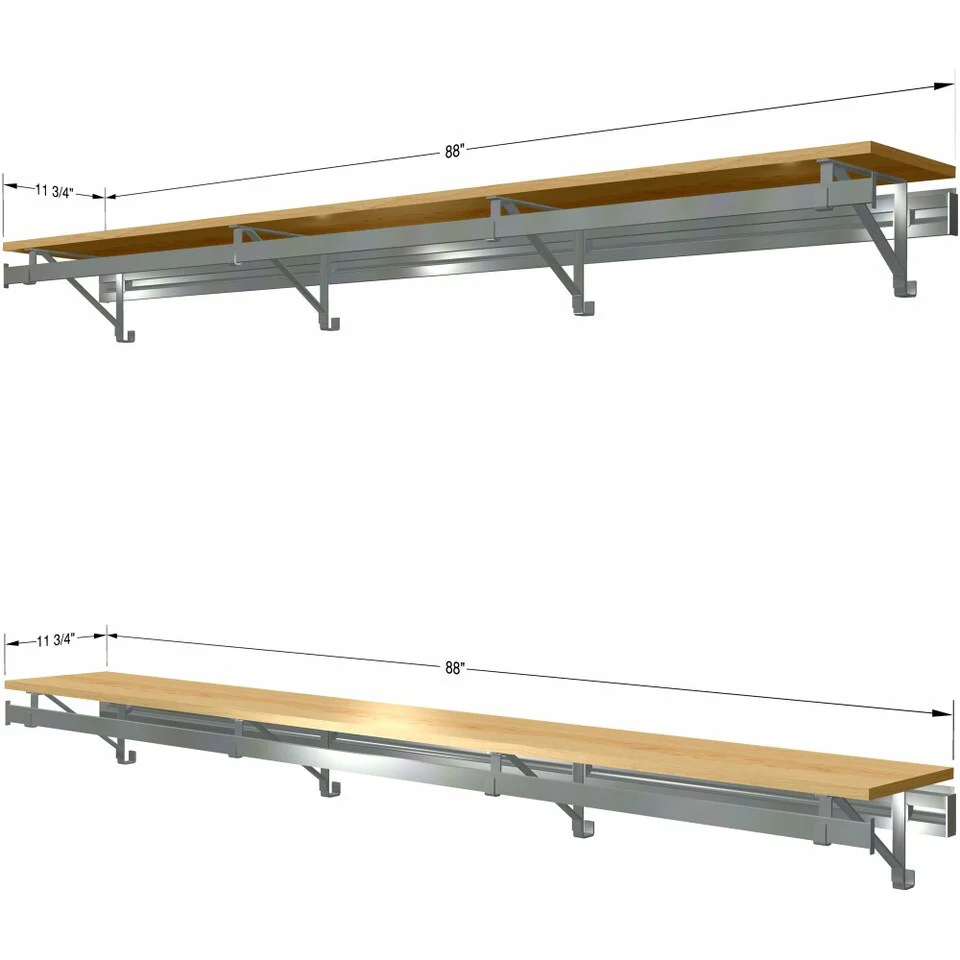 arrange a SPACE RCMBX Double Shelf-Hang Closet System