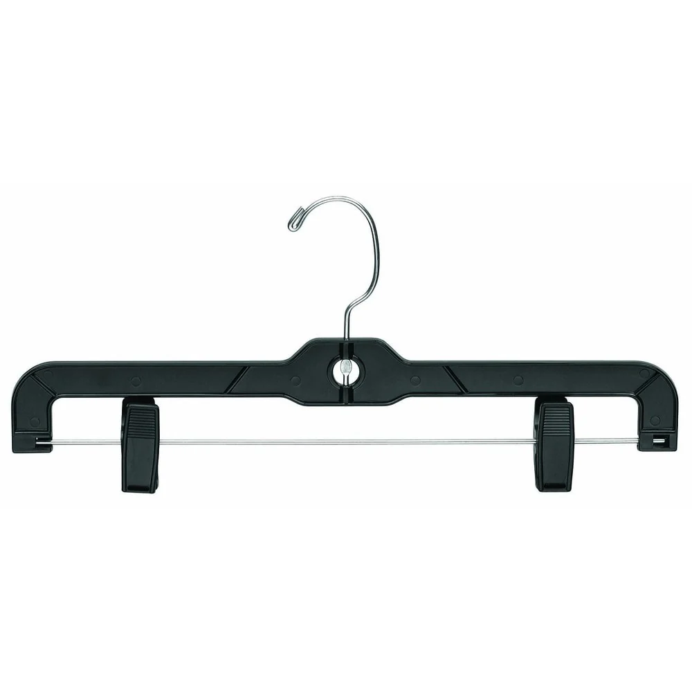 Classic Plastic Bottom Hanger with Adjustable Clips