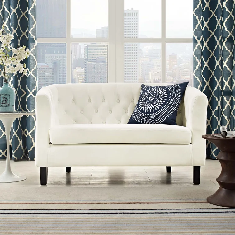 Modway Prospect Upholstered Fabric Loveseat