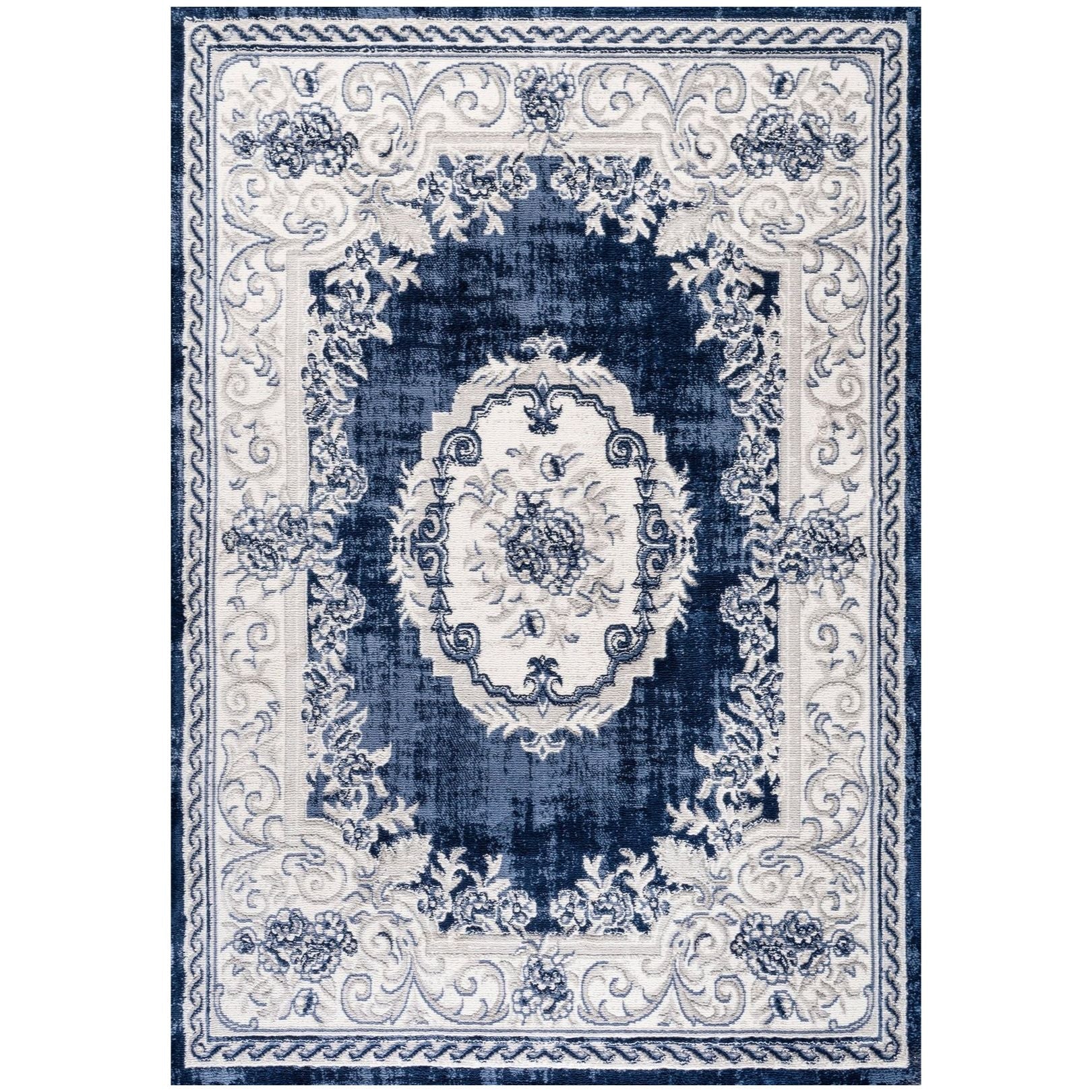 Rosalia Cottage Medallion Area Rug