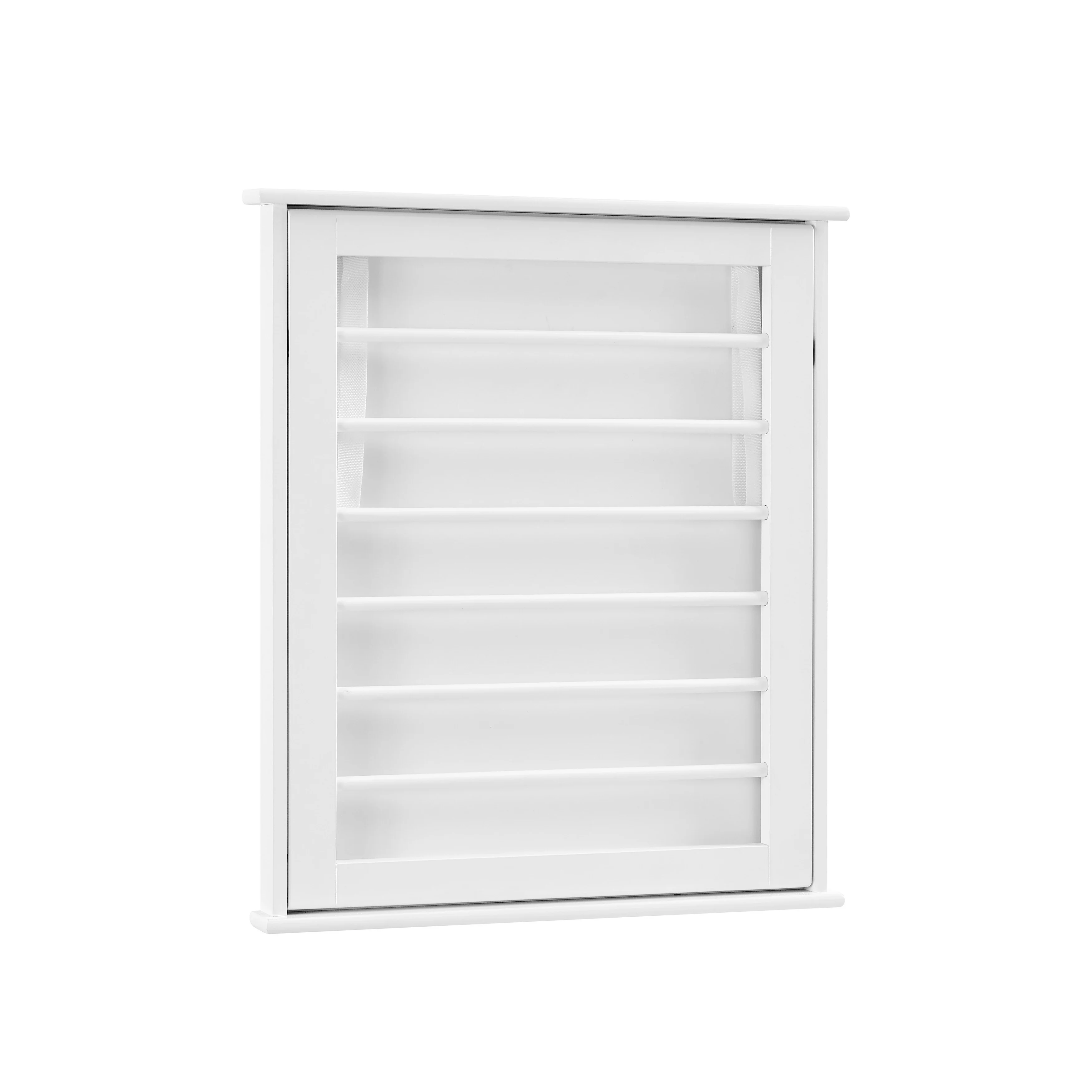 Danya B. Folding Wall Mounted Drying Rack - White