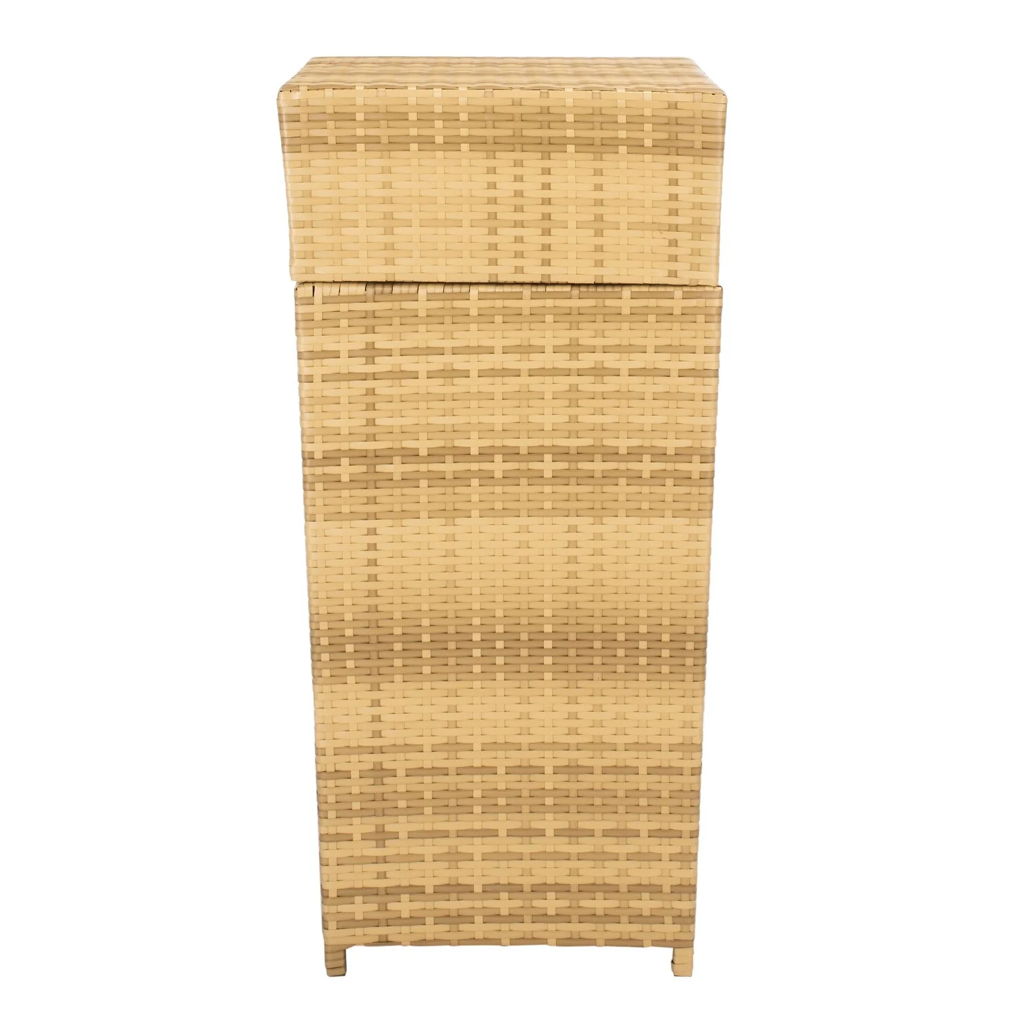 SAFAVIEH Outdoor Jennie Trash Bin (Fully Assembled)