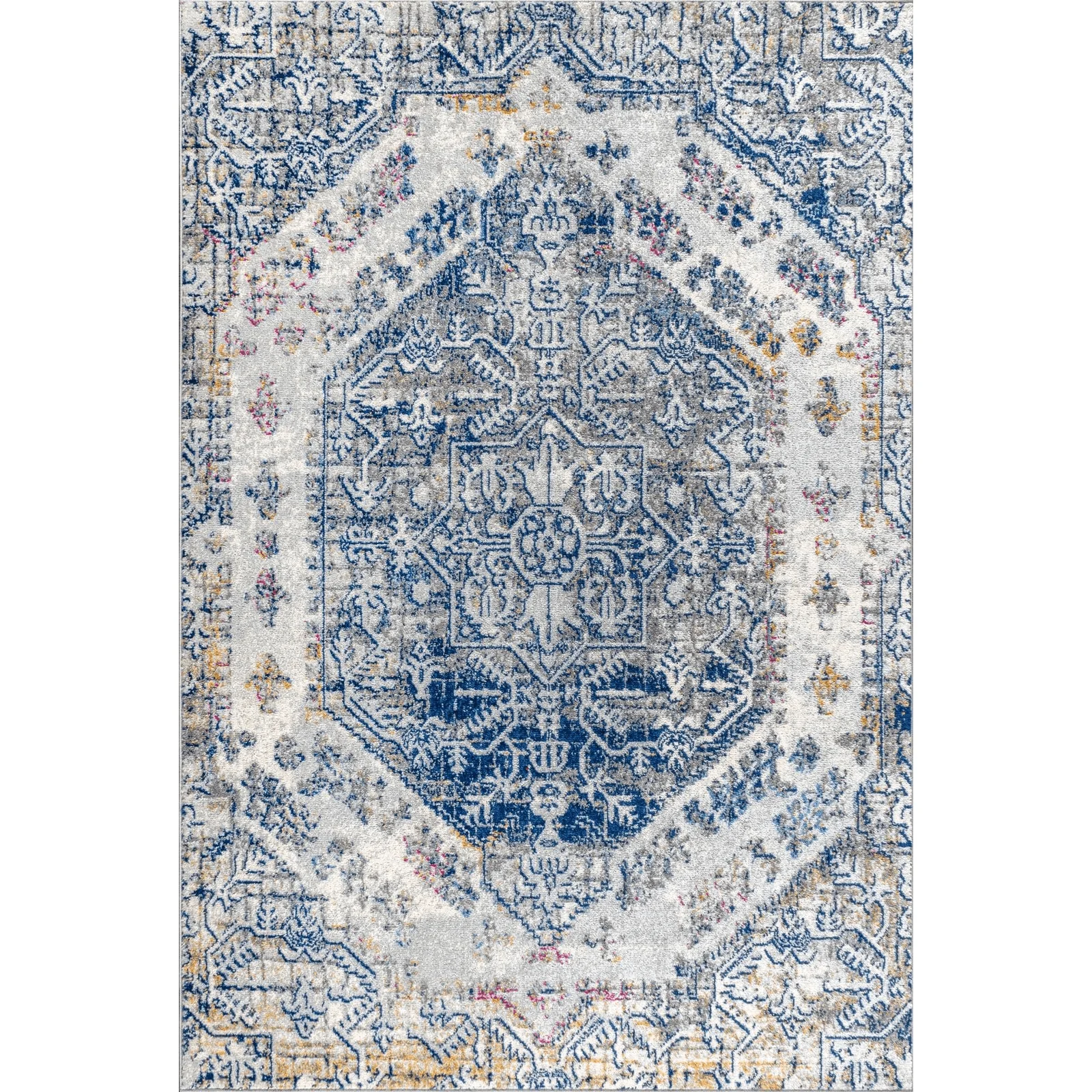 Modern Persian Boho Vintage Area Rug