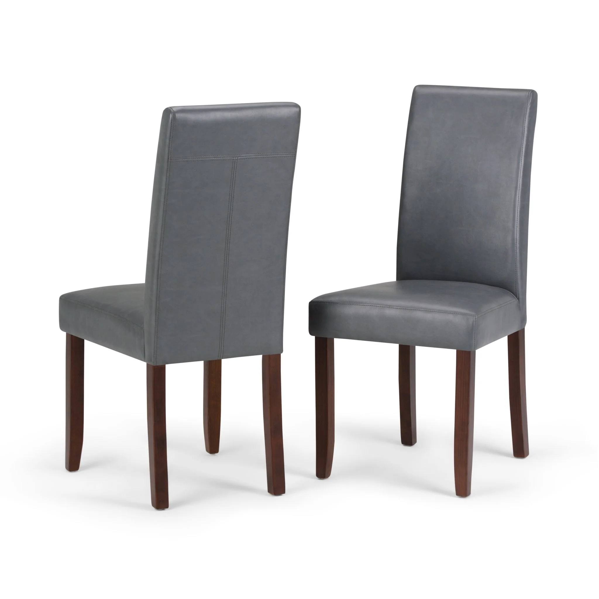 Serendipity Faux Leather Dining Chair, Set of 2