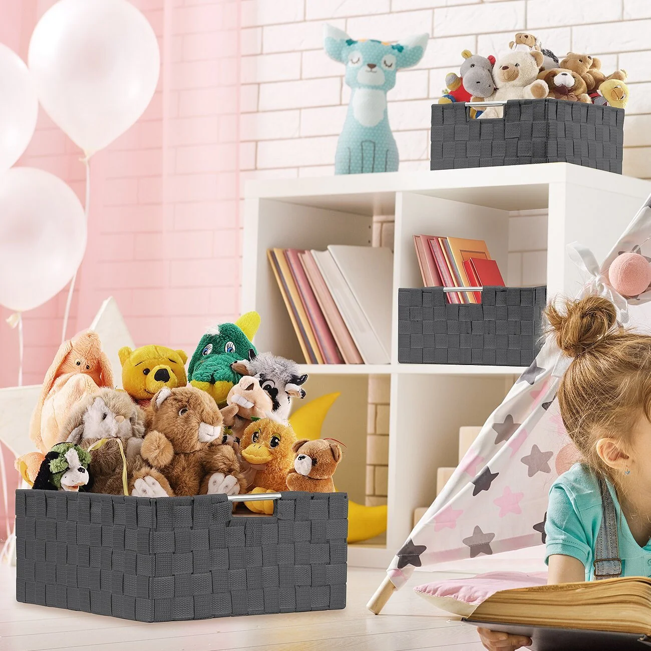 Weave 7 Piece Basket Set