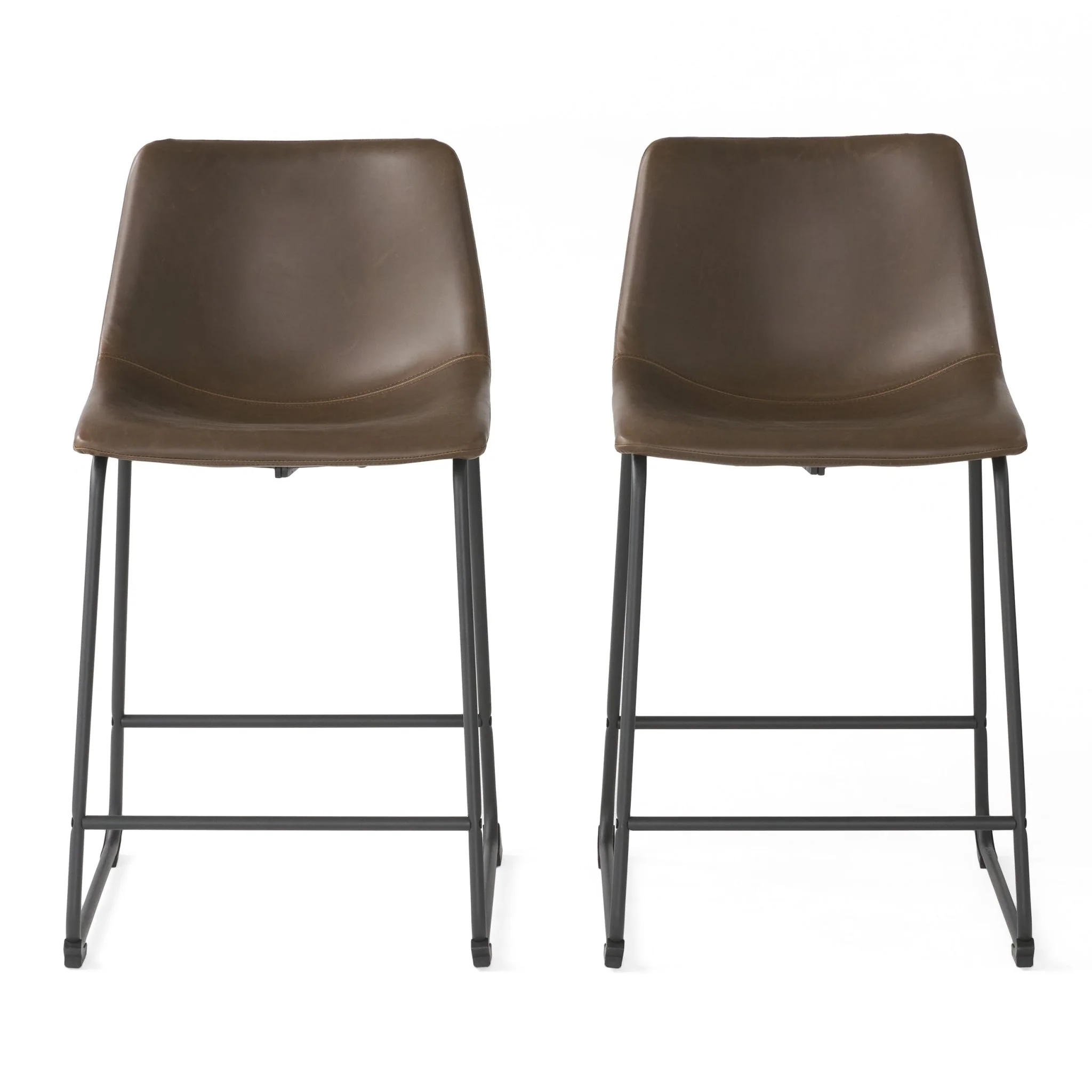 Upholstered Counter Height Stool, Set of 2