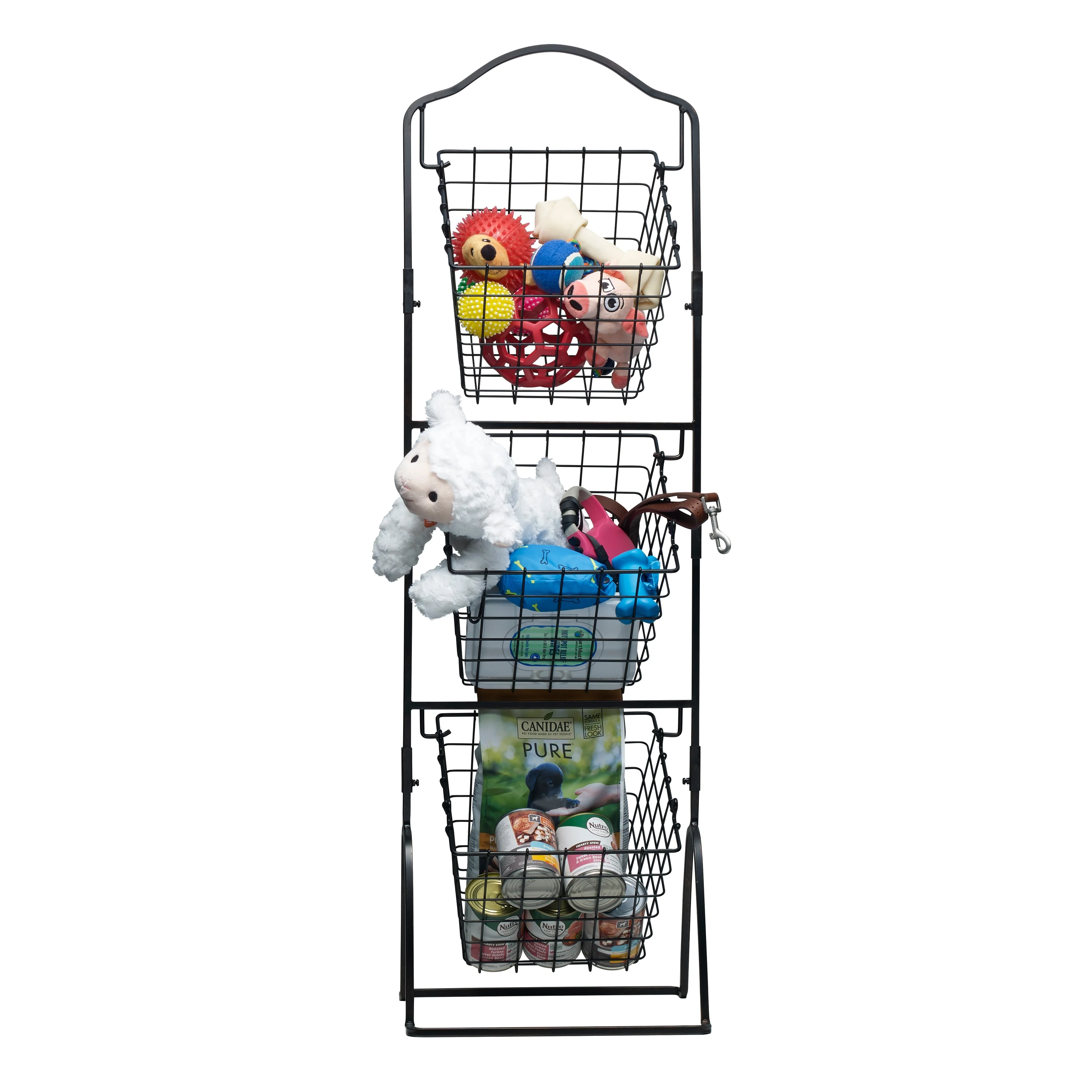 Gourmet Basic 3-tier Wire Market Basket