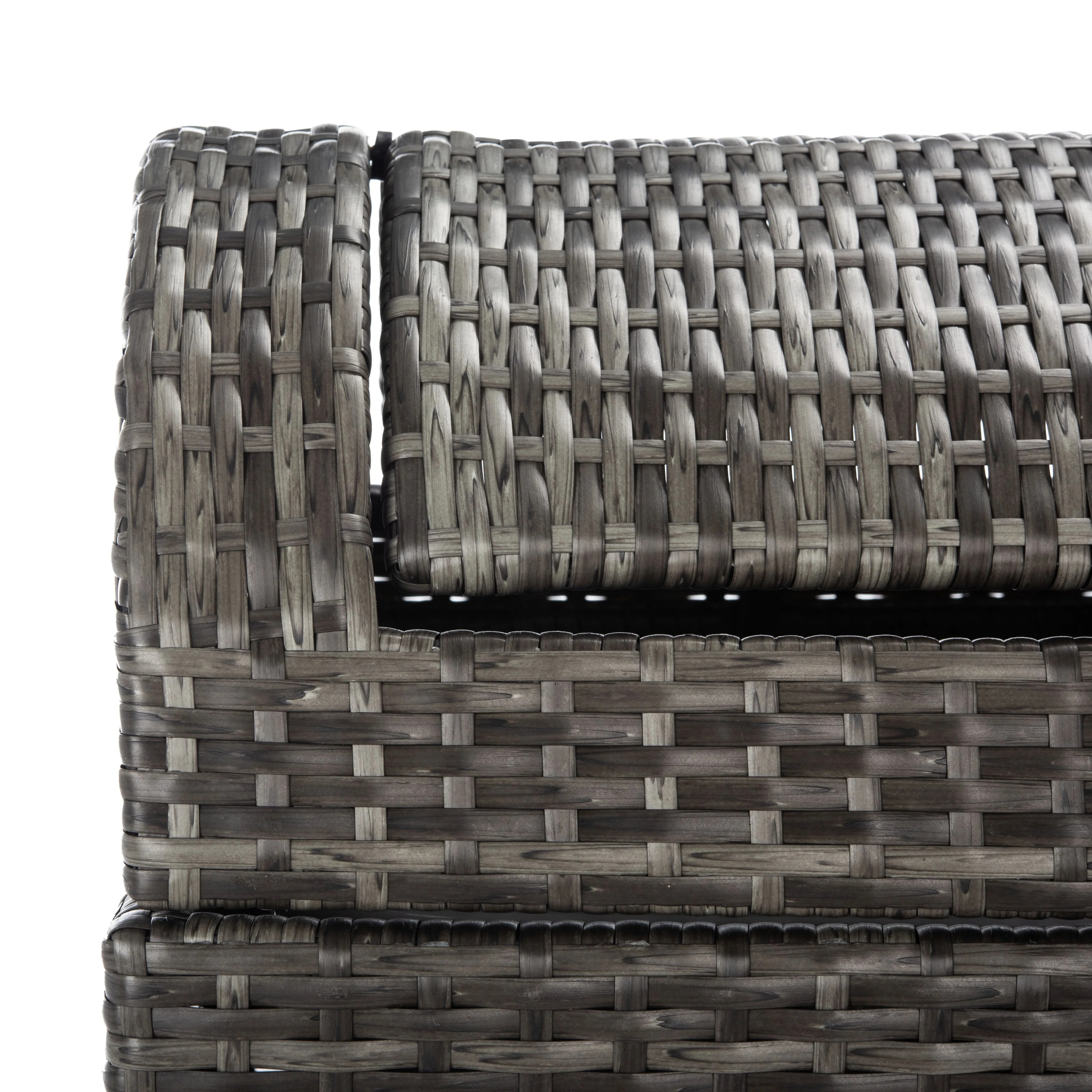 SAFAVIEH Outdoor Karyme Trash Bin (Fully Assembled)