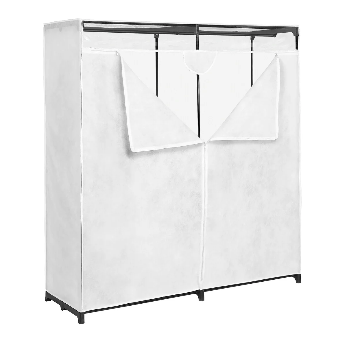 Whitmor Extra Wide Clothes Closet - 60-inch - White