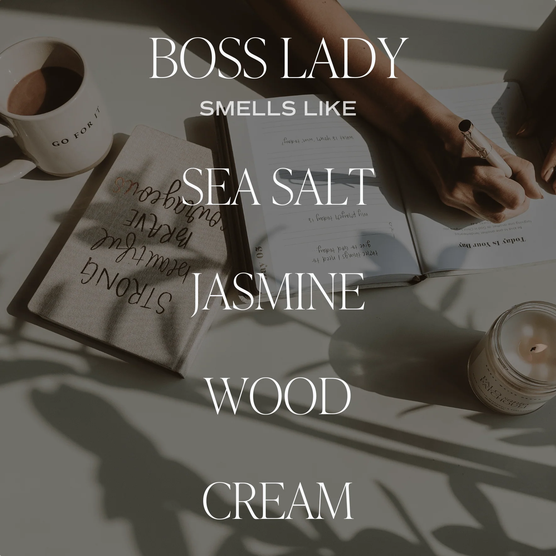 Boss Lady Soy Candle - Clear Jar - 9 oz (Spa Day)