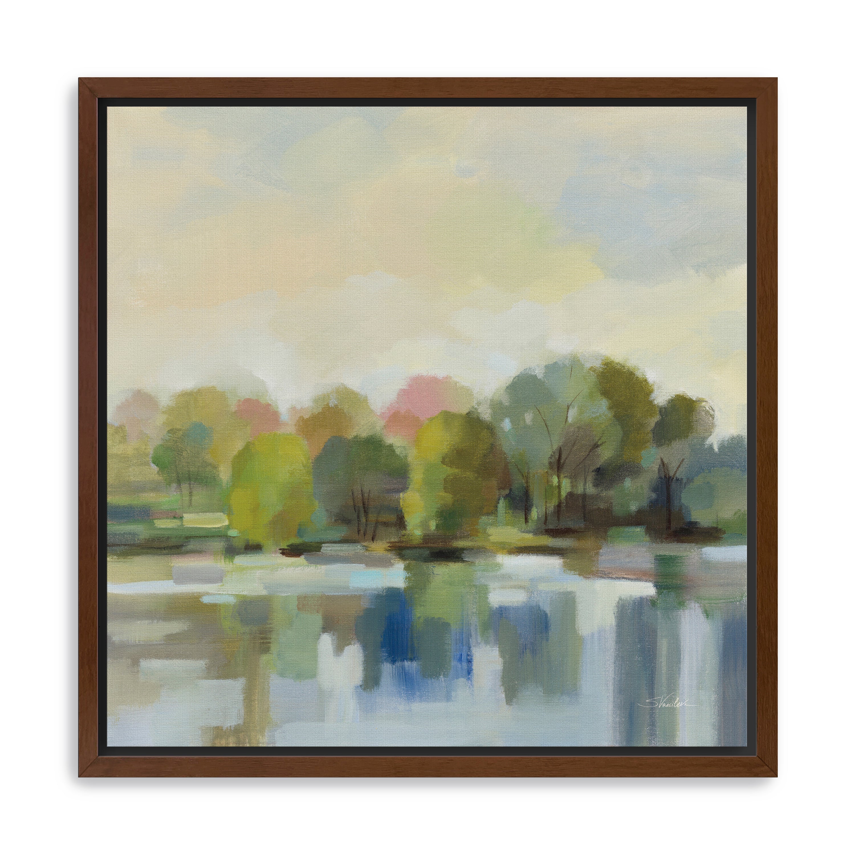 Spring Willows Canvas Giclee