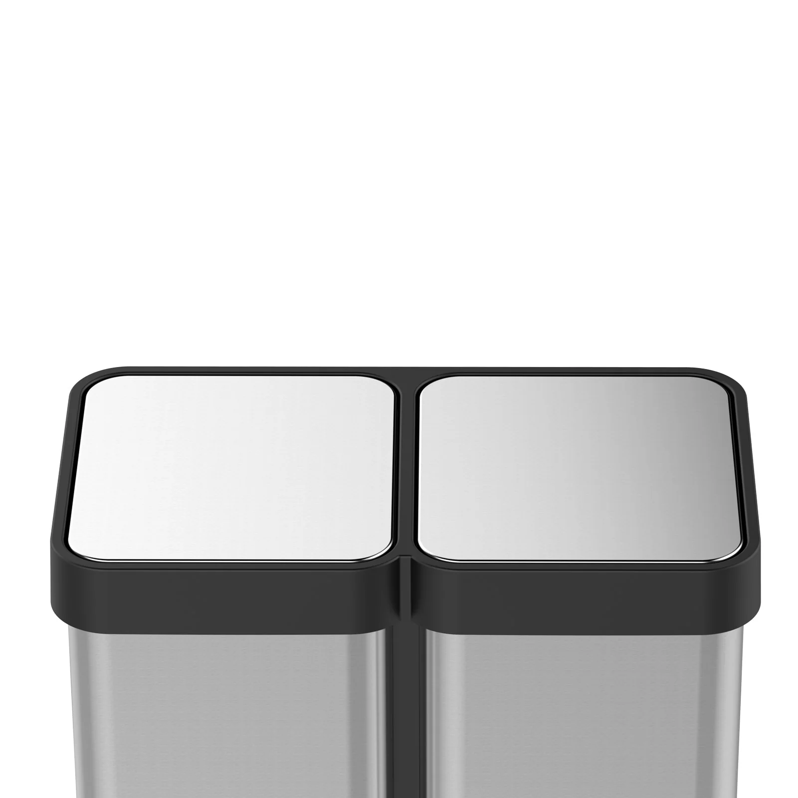 Stainless Steel Dual Trash Can, 2 Pedal