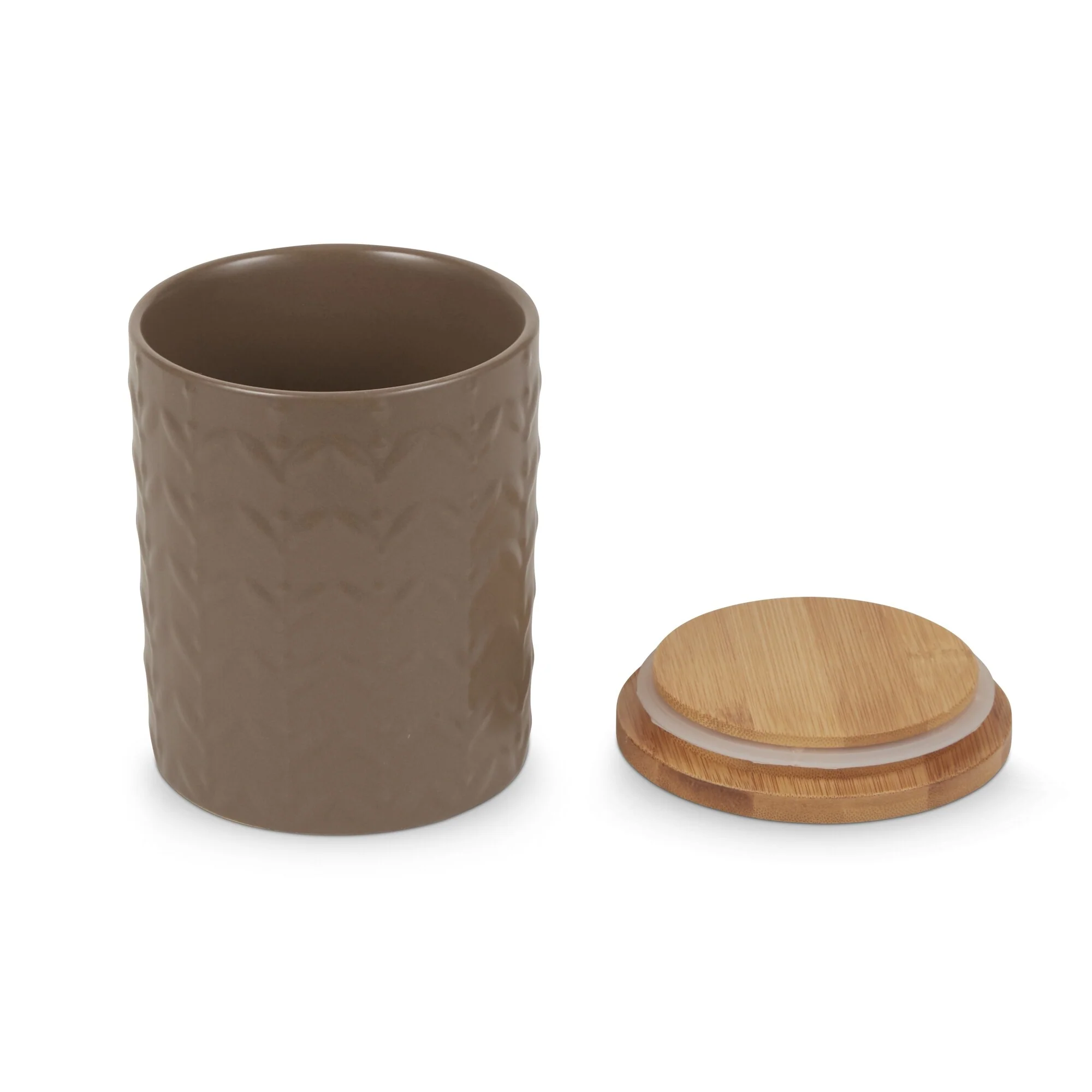 Retro Vine Texture Ceramic Canister (Set of 3)