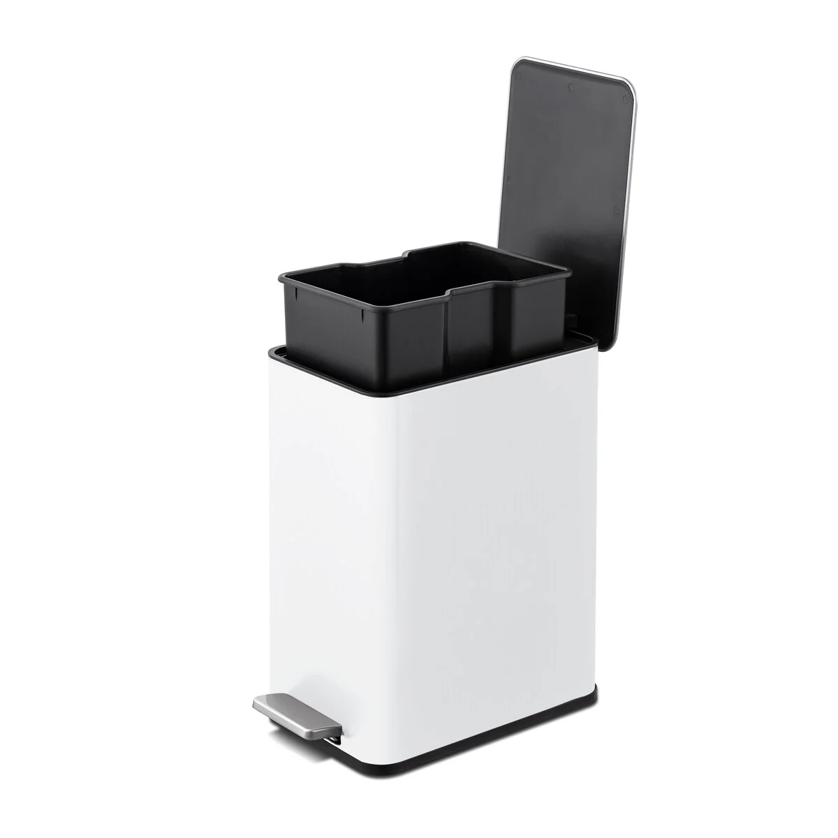 Qualiazero 10L / 2.6 Gallon Slim Step Can