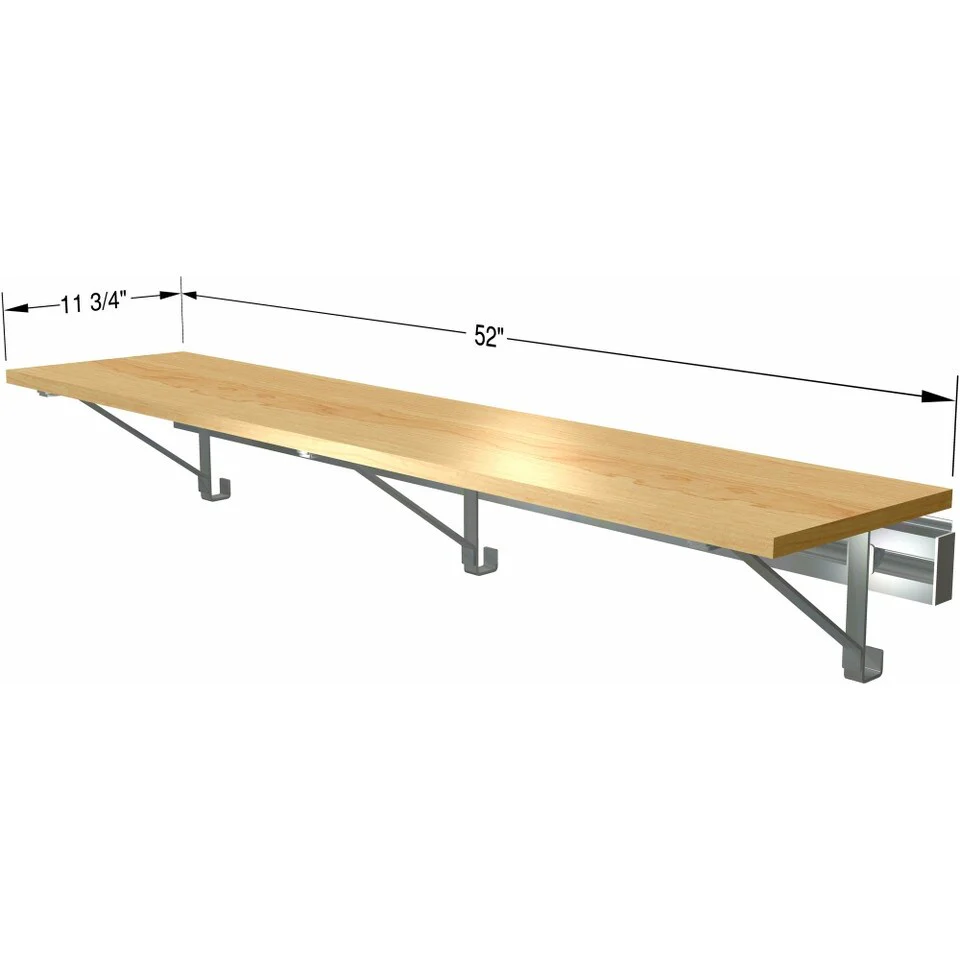 arrange a SPACE RCSS12 Single Wall Mounted Shelf (SHELF ONLY - no hang)