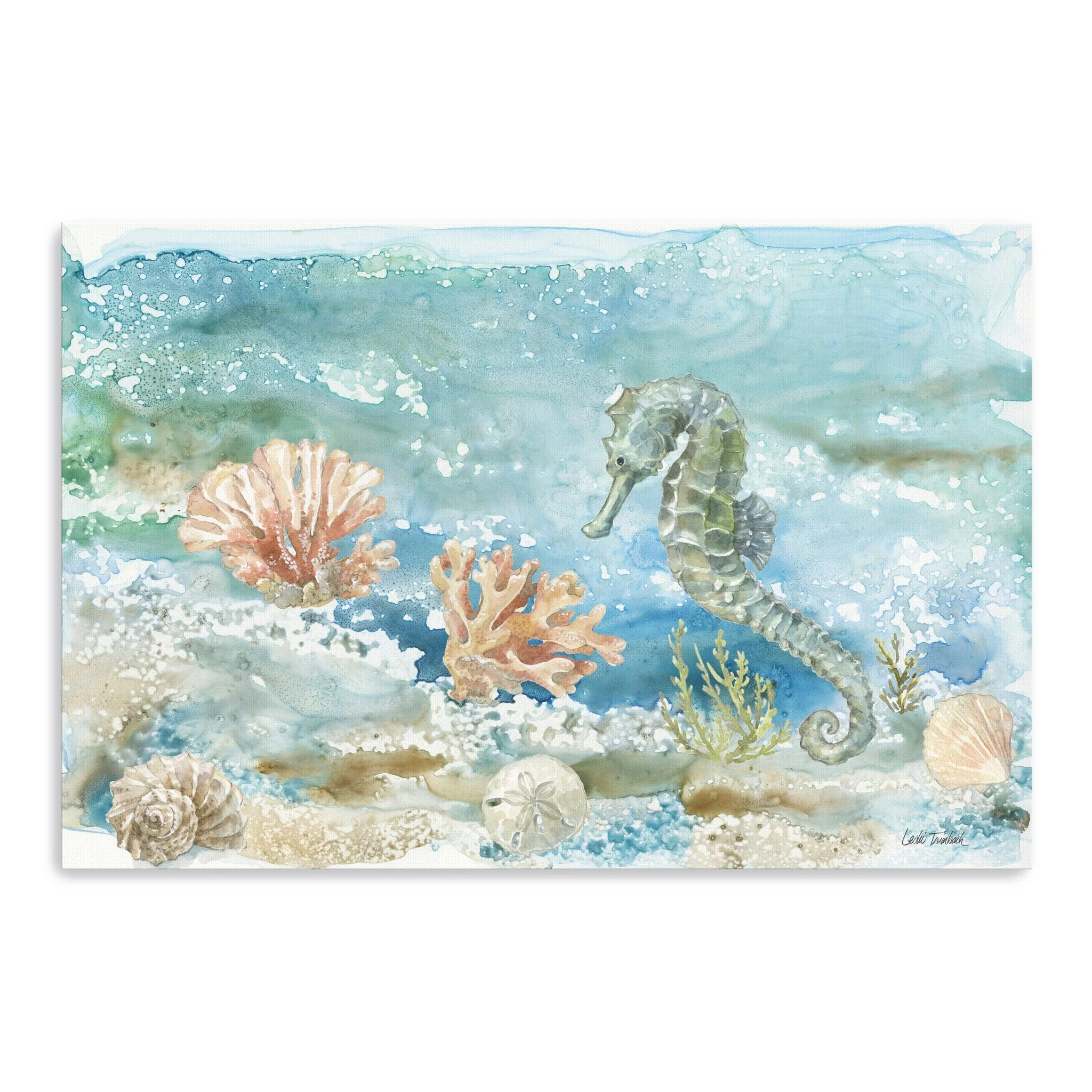 Under Life II Canvas Giclee Wall Art