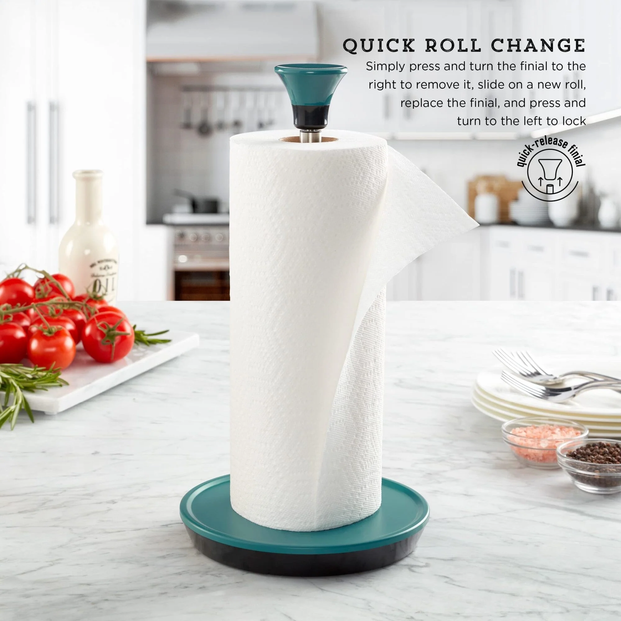 Kamenstein Perfect Tear Paper Towel Holder - 14 in