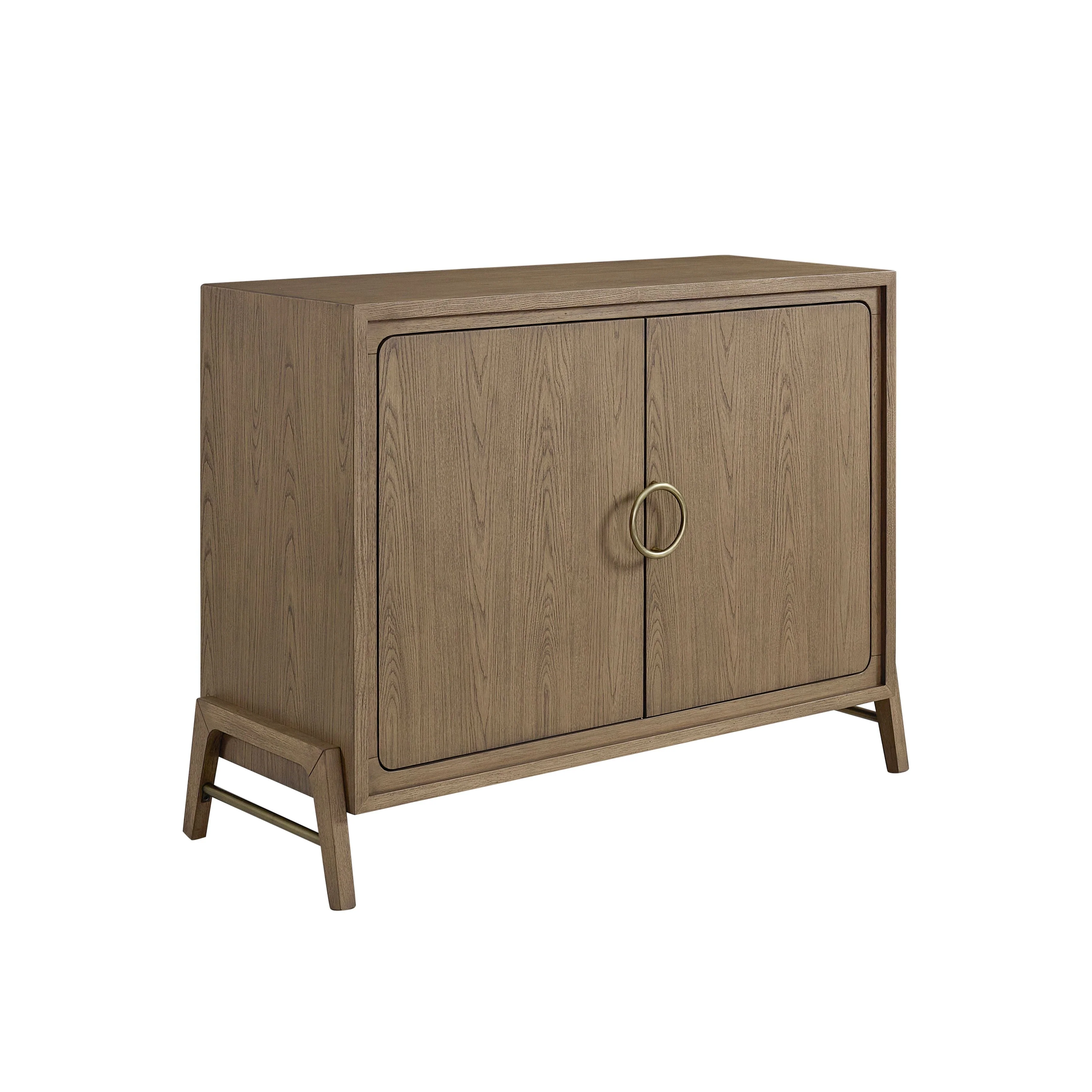 Solid Wood Server with 2 Doors