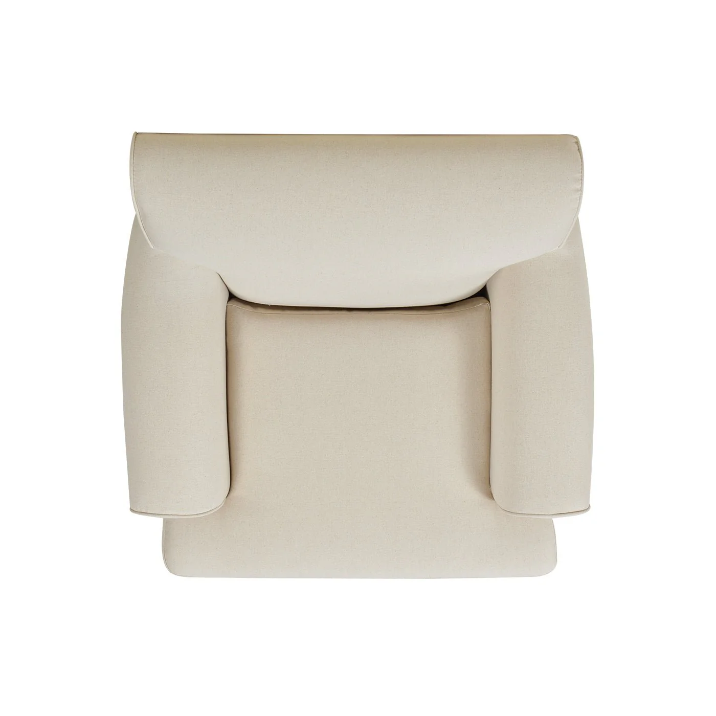 Cobaltex Upholstered Arm Chair with Metal Casters and Rolled Arms