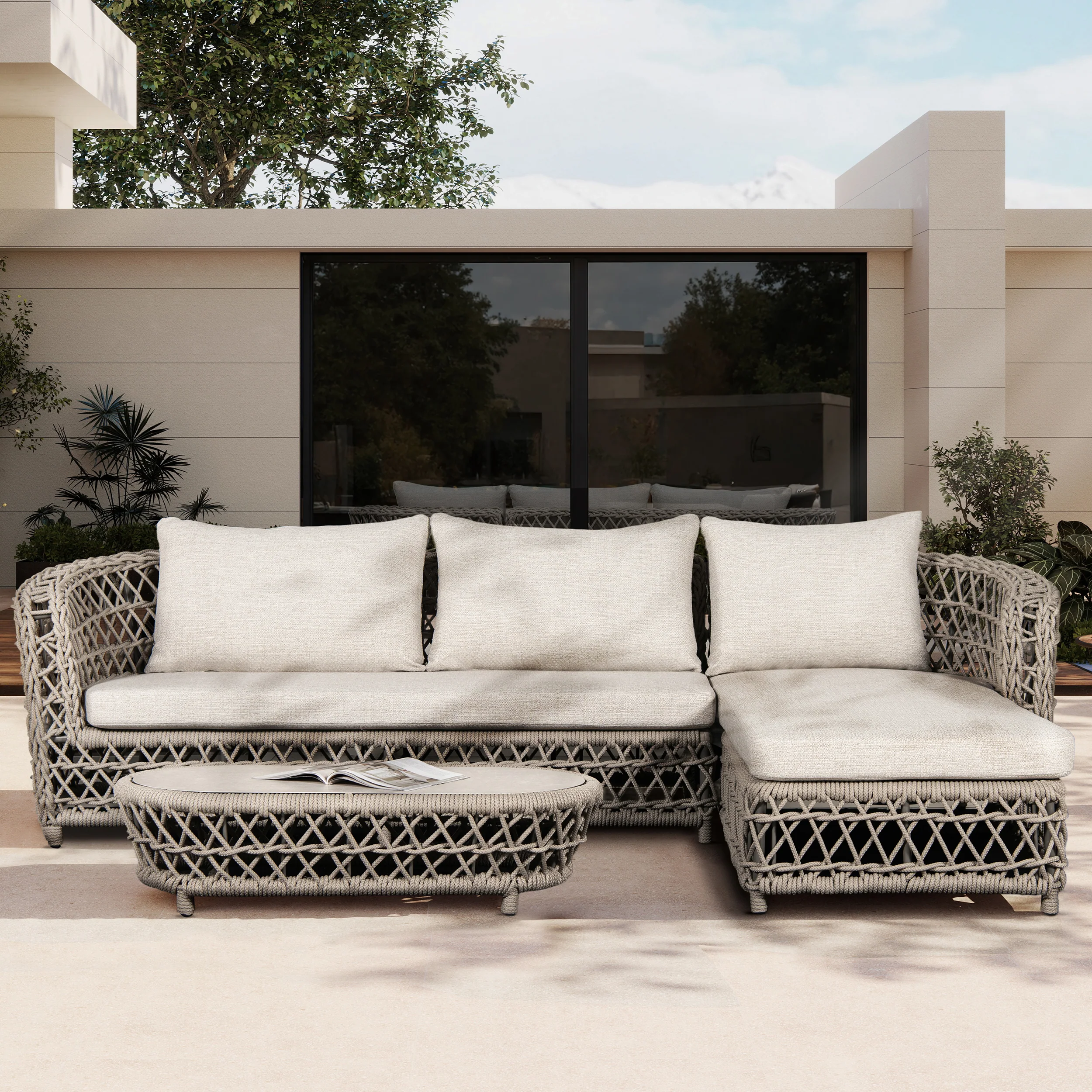 Everly Outdoor Coffee Table