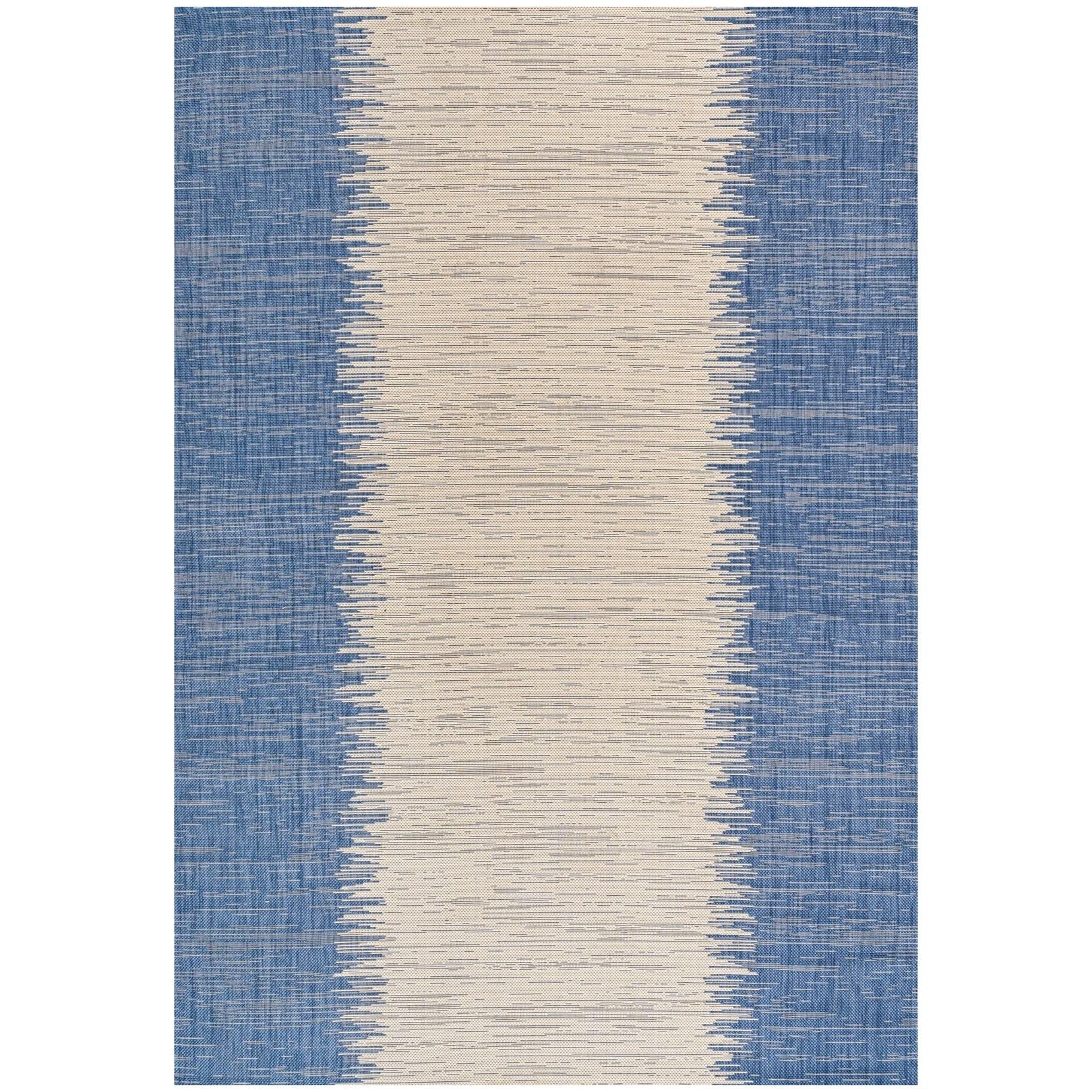 Tavira Modern Strie' Indoor/Outdoor Area Rug