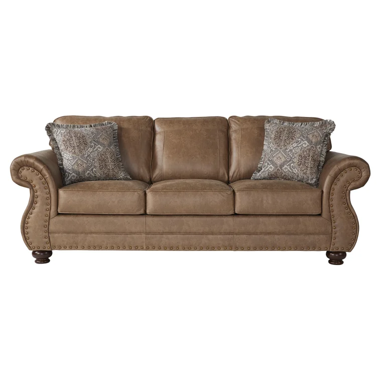 Claycomb 91'' Faux Leather Sofa
