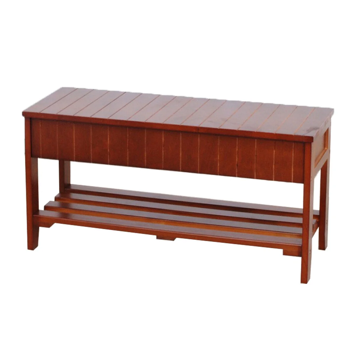 Quality Solid Wood Shoe Bench with Storage